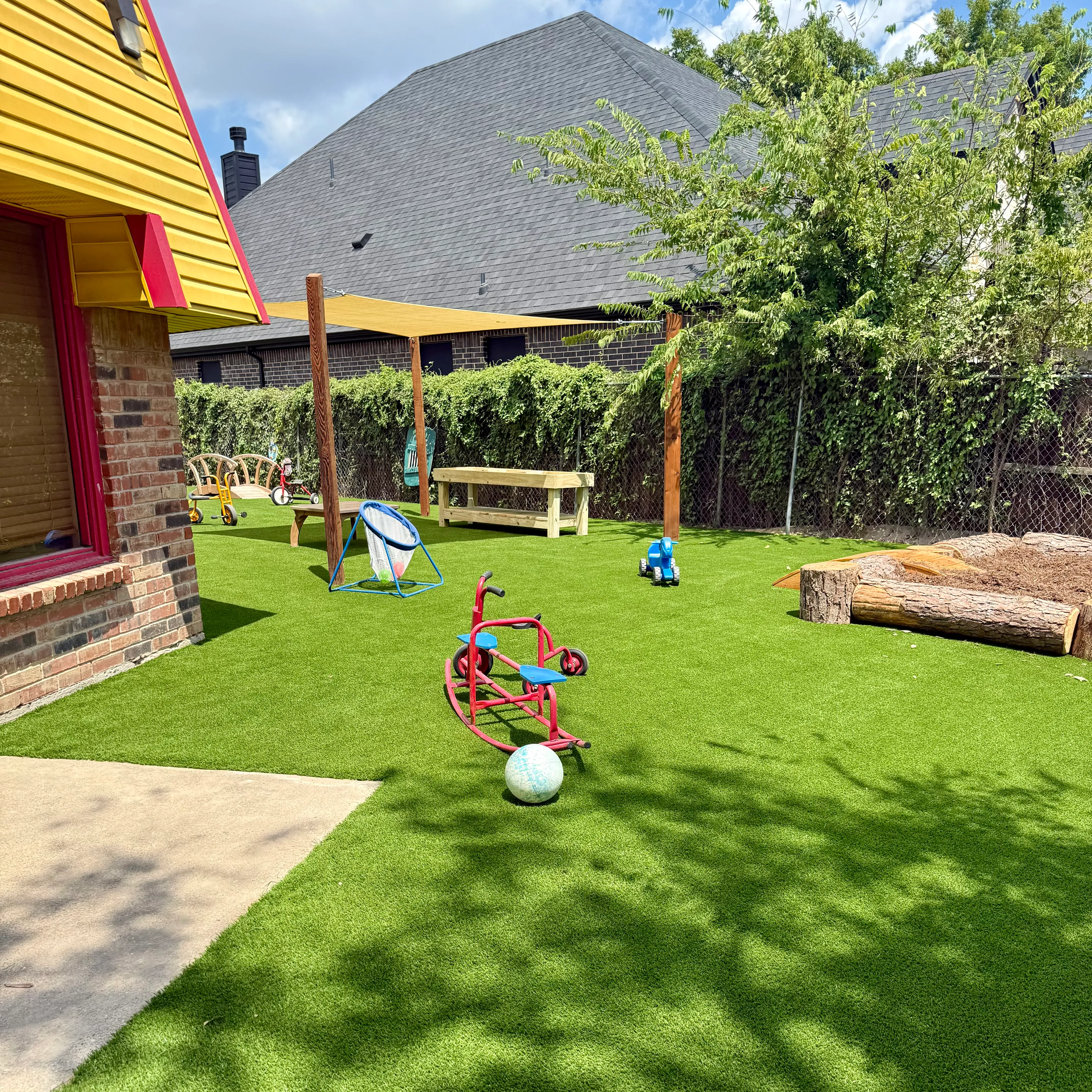 After 8 — Perfect Praise Academy — 6,000 SF Playground Turf Conversion in Fort Worth