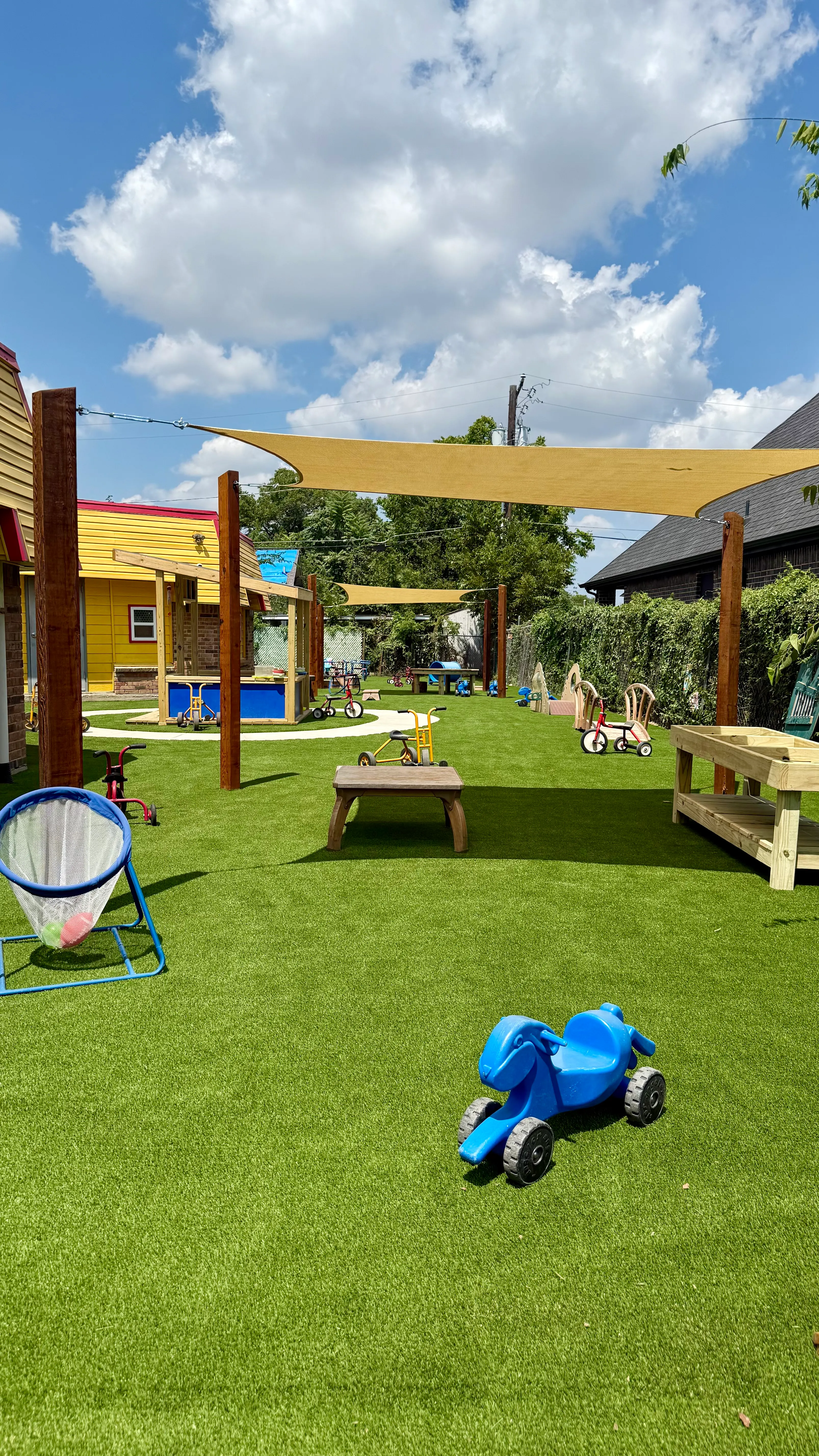 After 9 — Perfect Praise Academy — 6,000 SF Playground Turf Conversion in Fort Worth