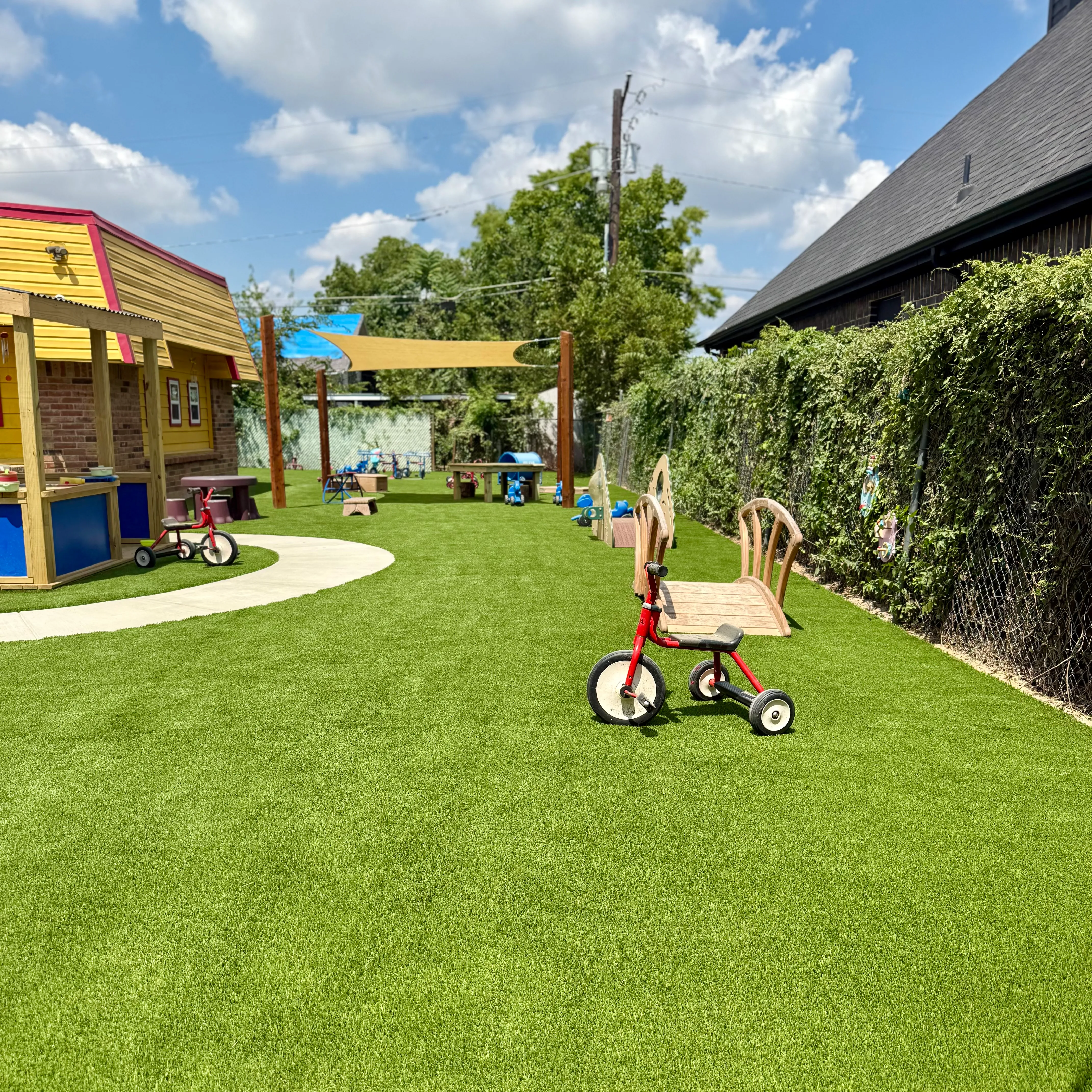 After 10 — Perfect Praise Academy — 6,000 SF Playground Turf Conversion in Fort Worth