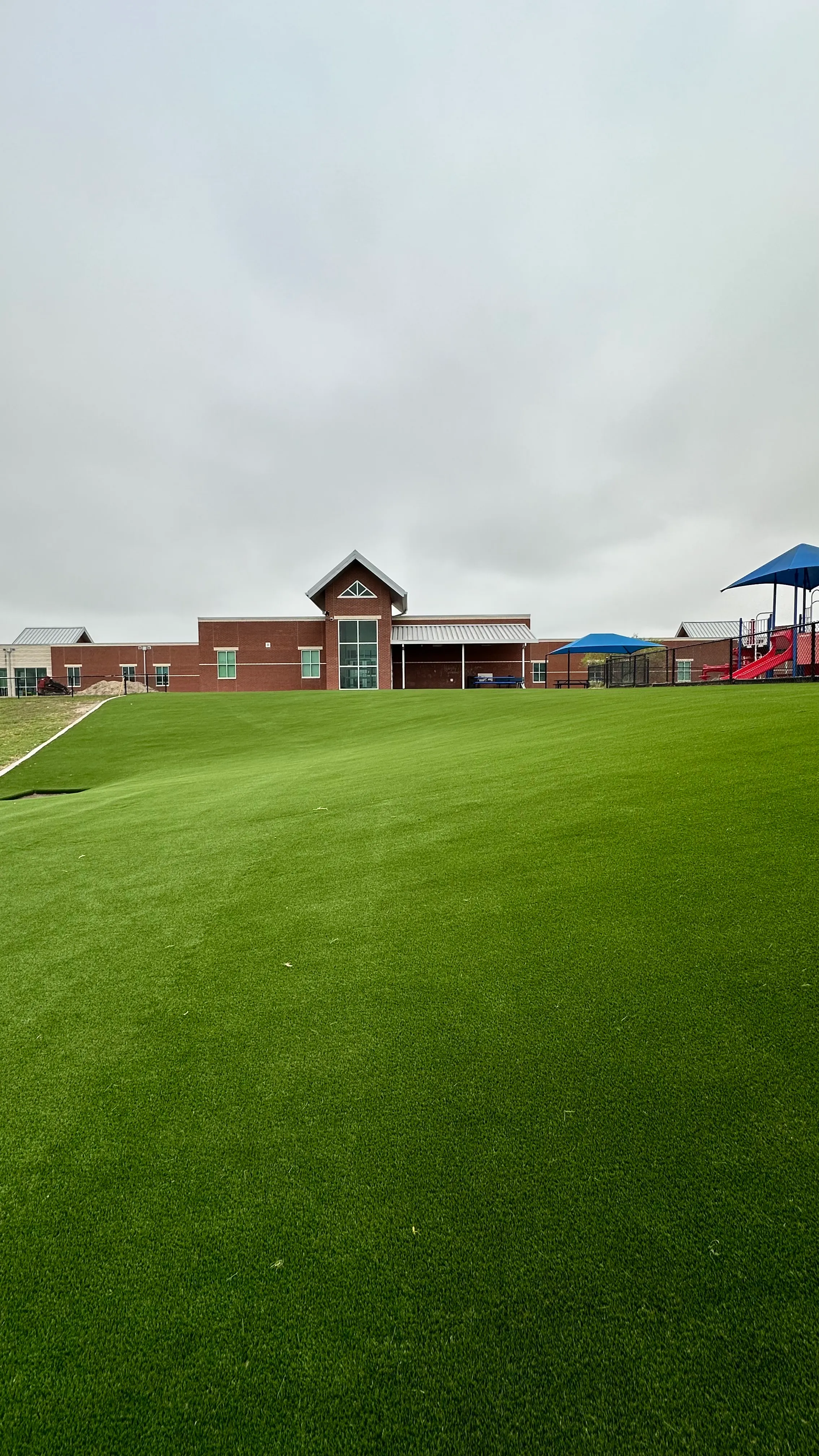 Bearcat artificial turf backyard install in Willow Park, TX (photo 16)
