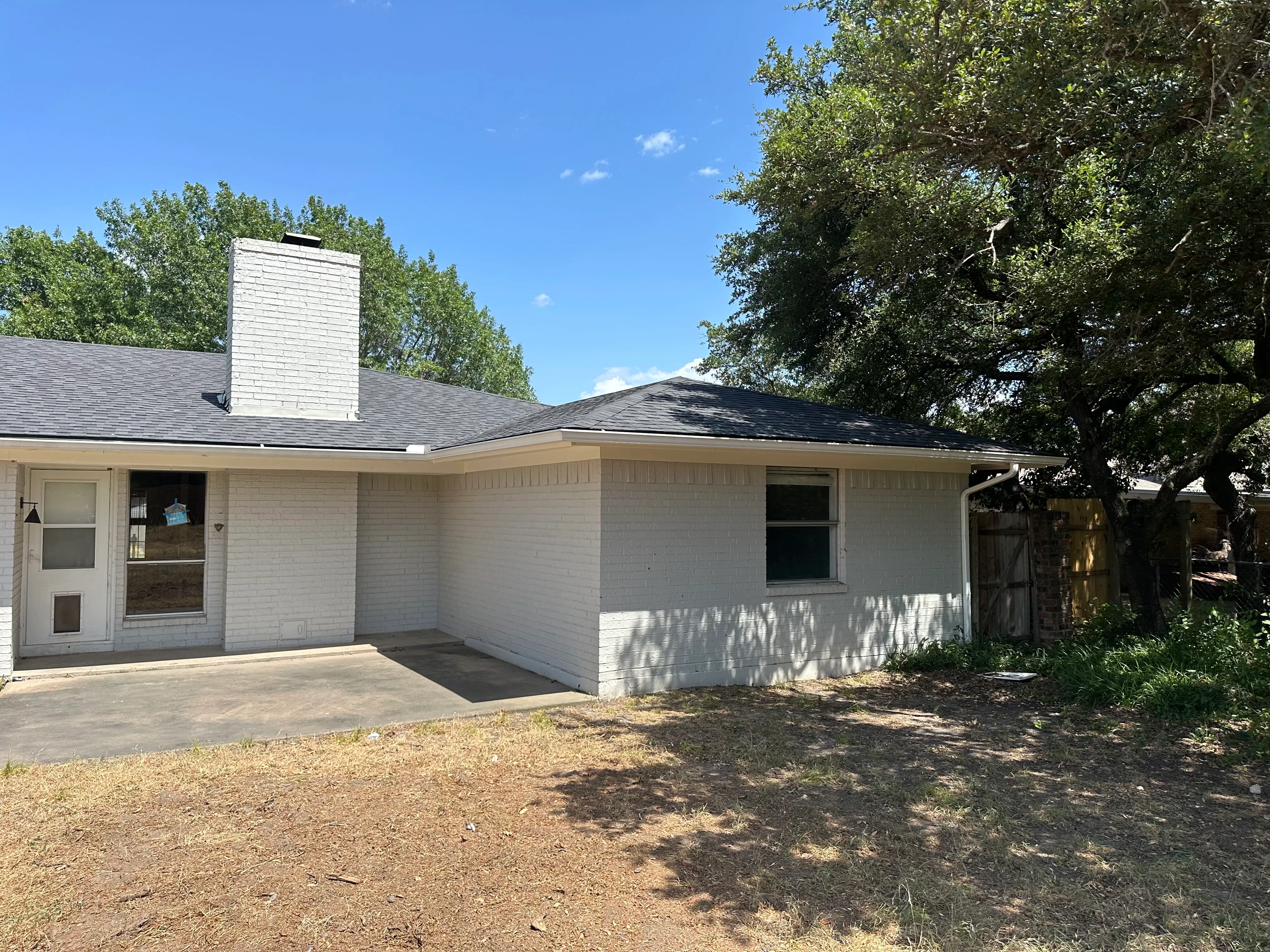 Before 2 — Aledo Airbnb-Ready Backyard — 3,000 SF Turf + Putting Green