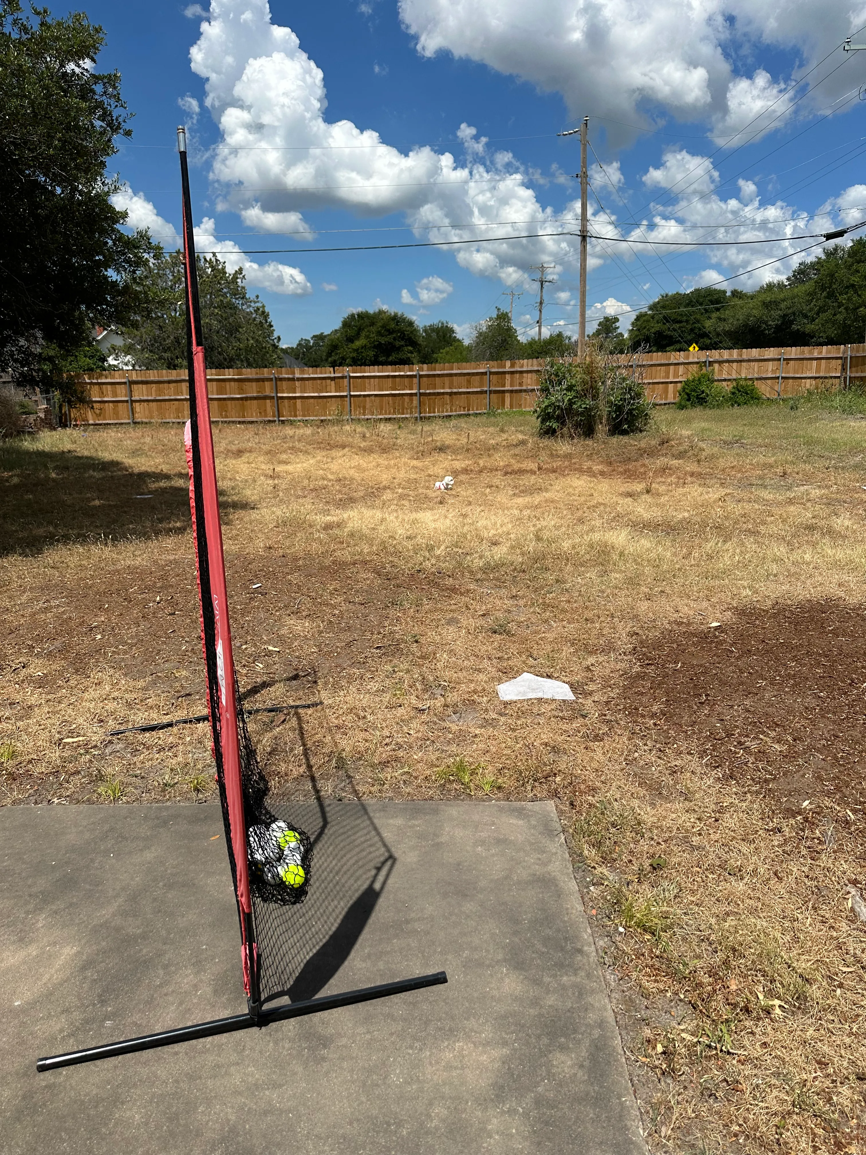 Before 4 — Aledo Airbnb-Ready Backyard — 3,000 SF Turf + Putting Green