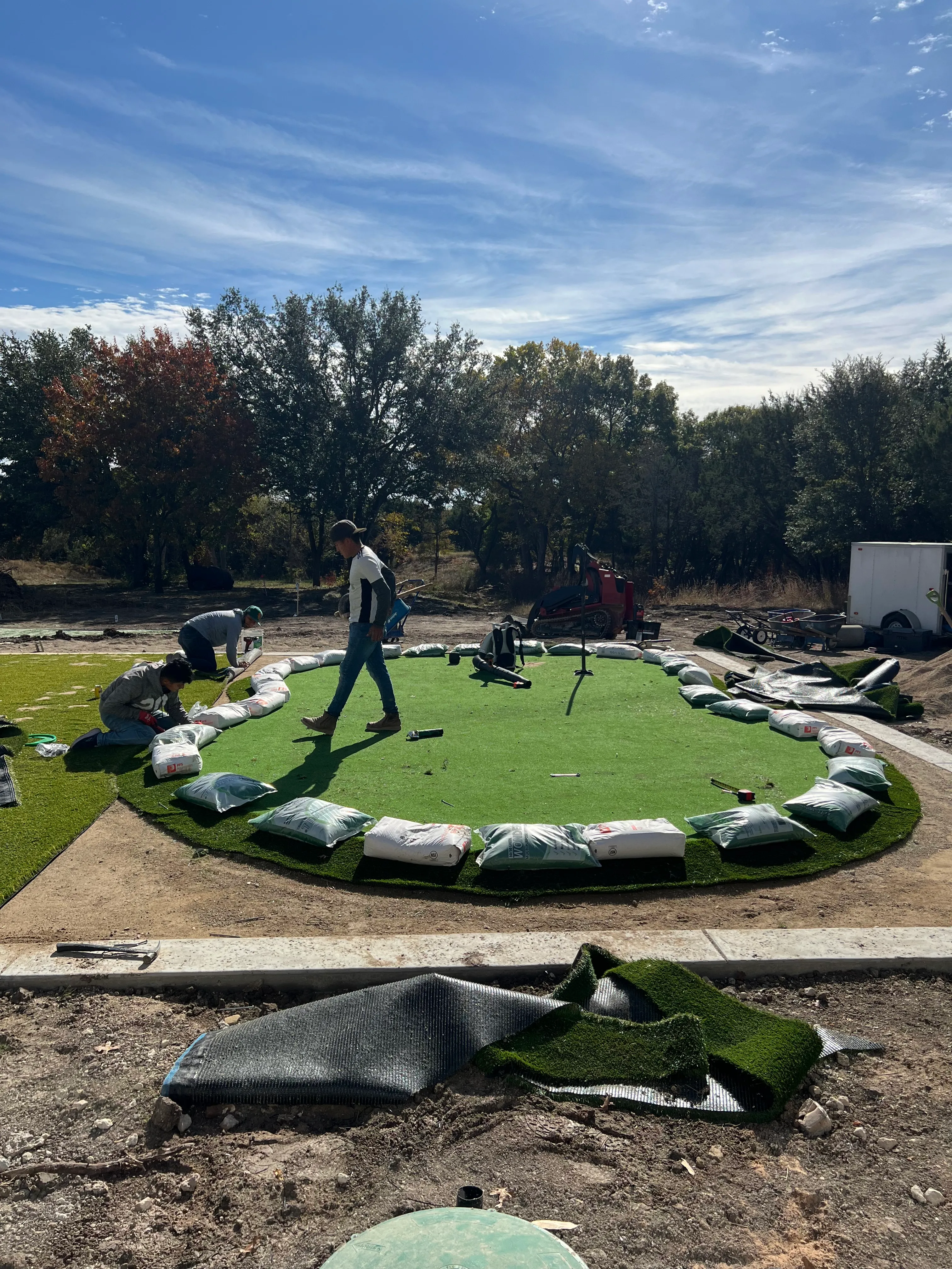 Bearcat Turf & Outdoors artificial turf install photo