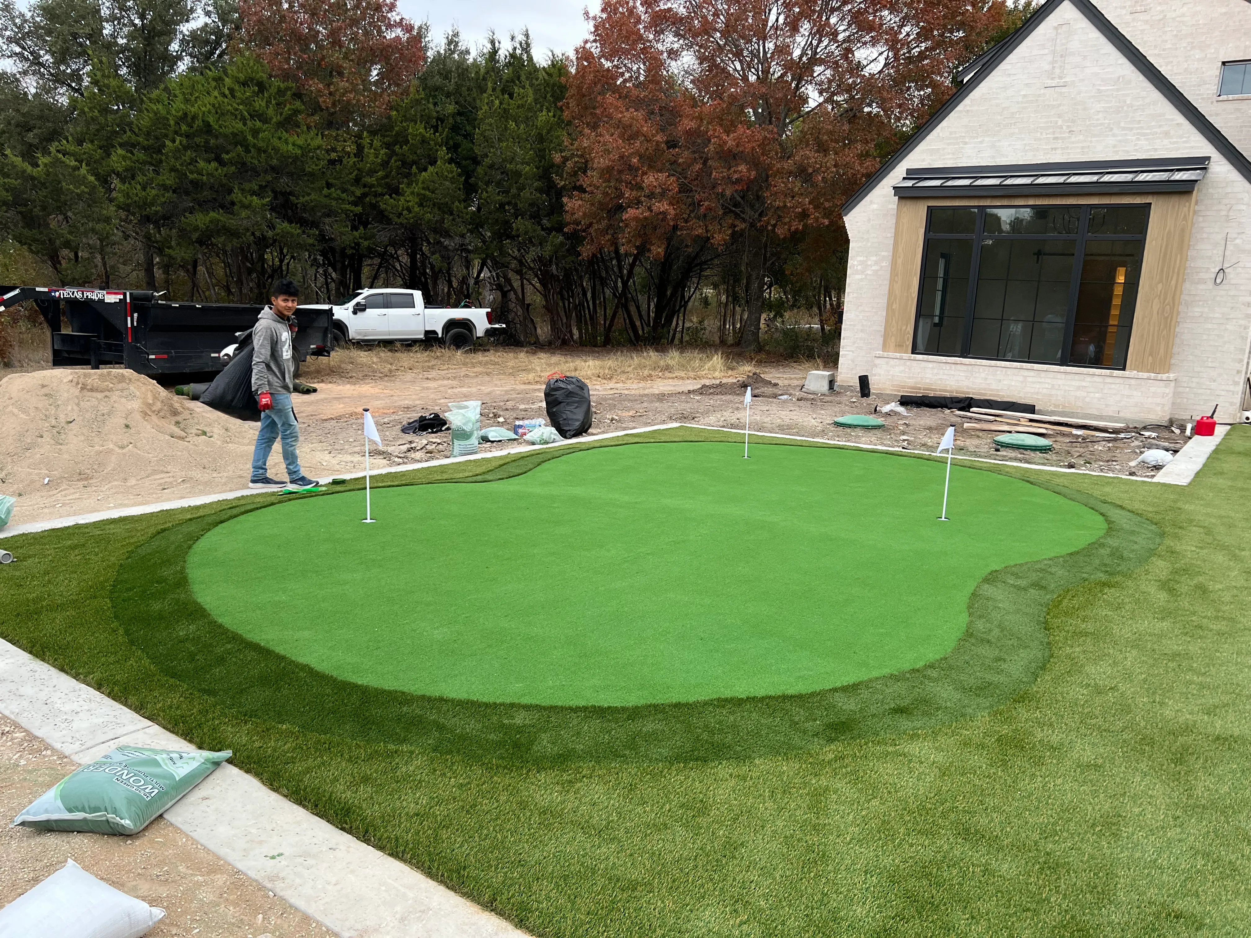 Bearcat Turf & Outdoors artificial turf install photo