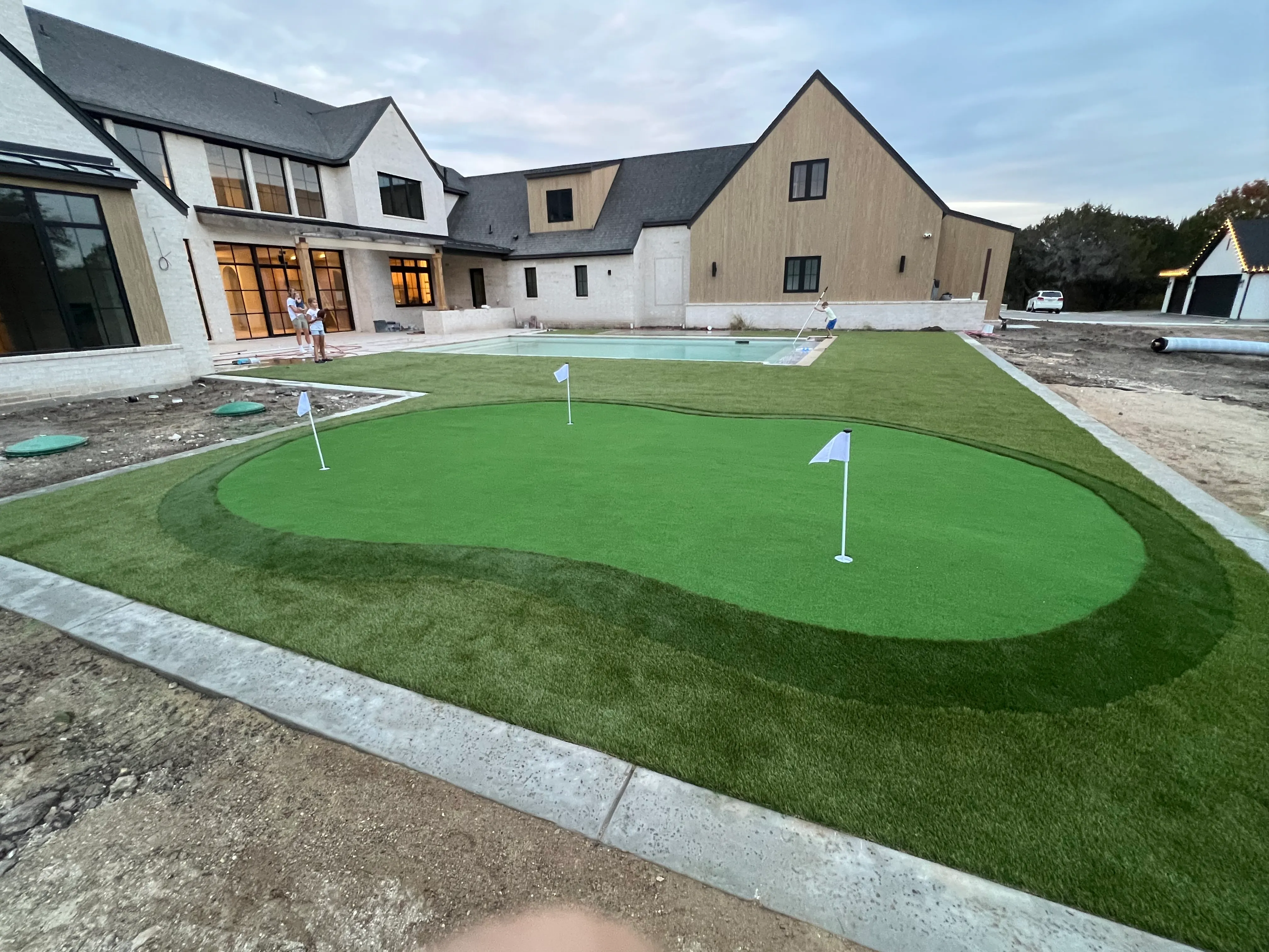 Bearcat Turf & Outdoors artificial turf install photo