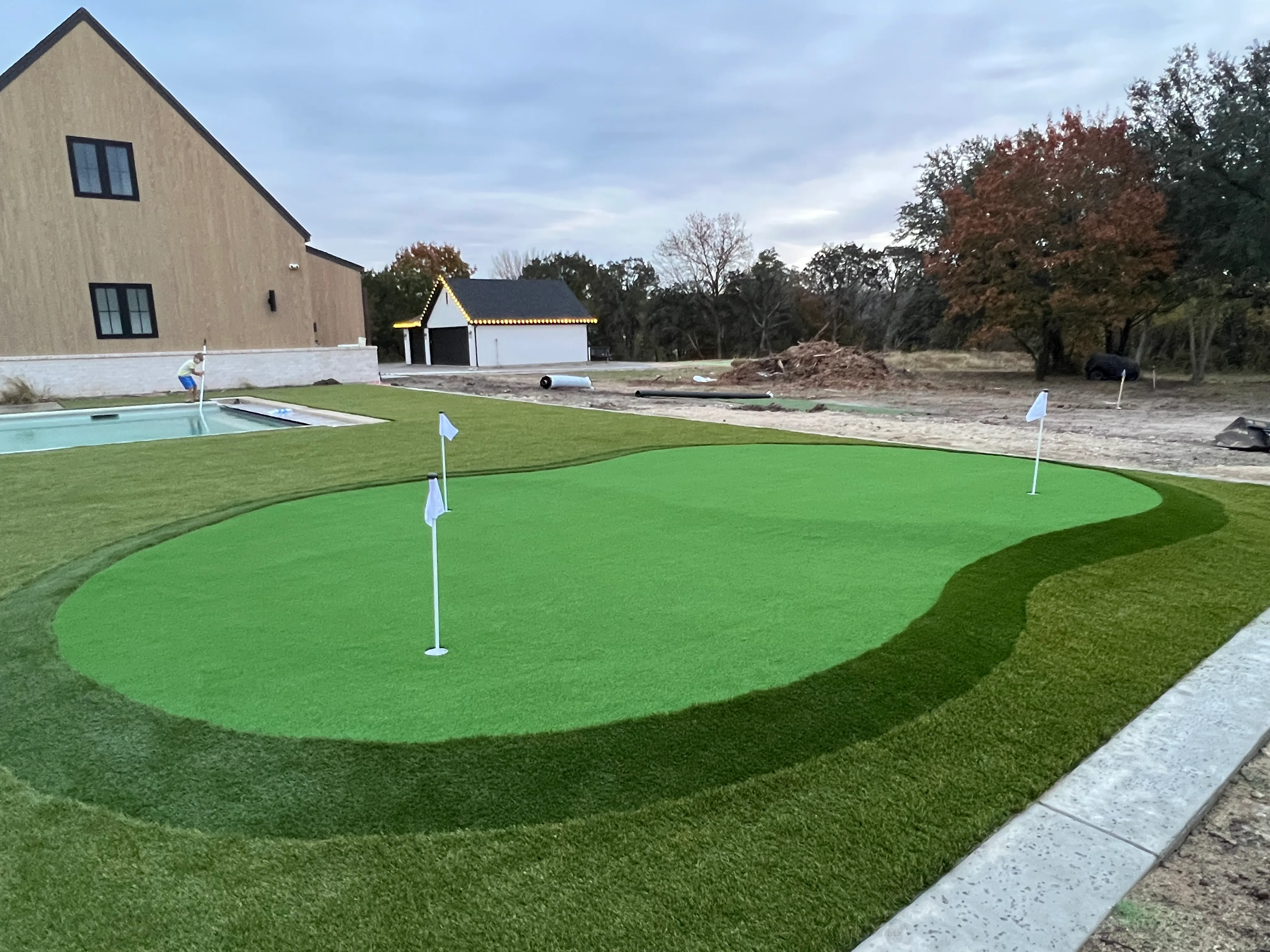 Bearcat Turf & Outdoors artificial turf install photo
