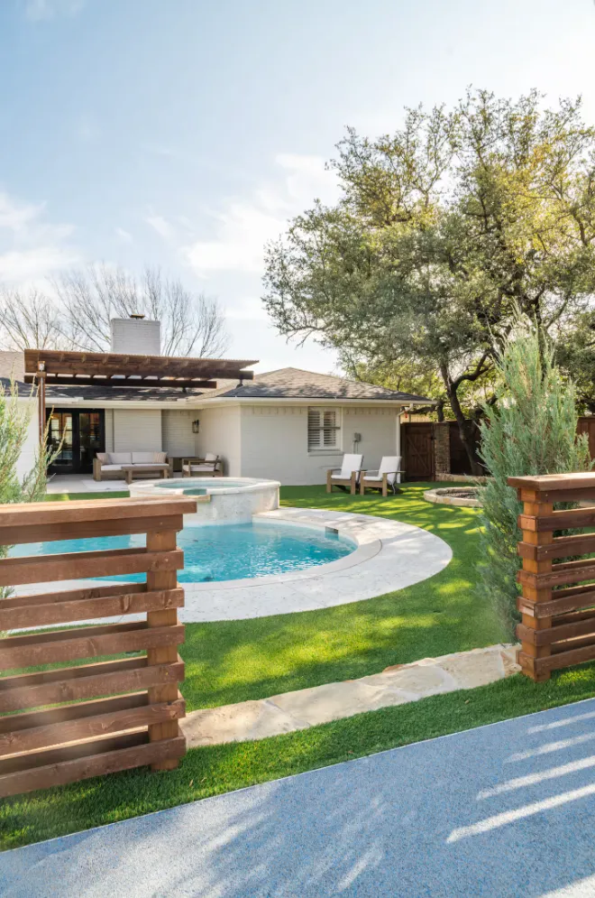 After 18 — Aledo Airbnb-Ready Backyard — 3,000 SF Turf + Putting Green