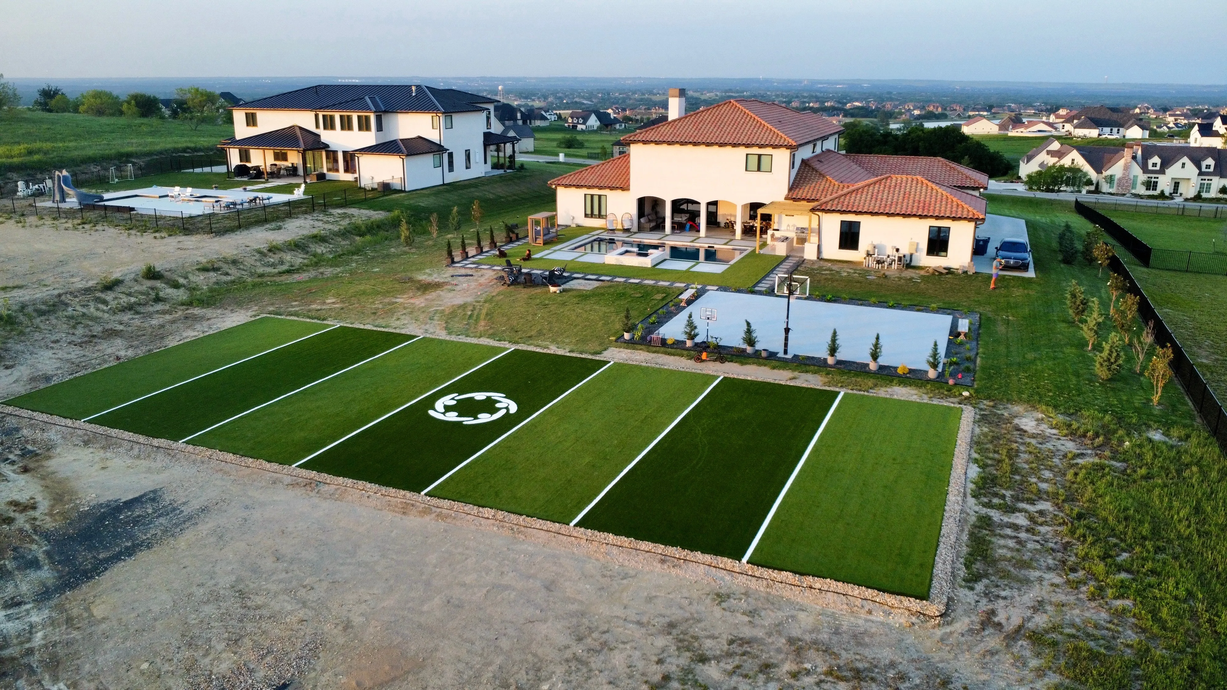 Aledo Backyard Football Training Field — 5,000 SF Custom Build feature 1