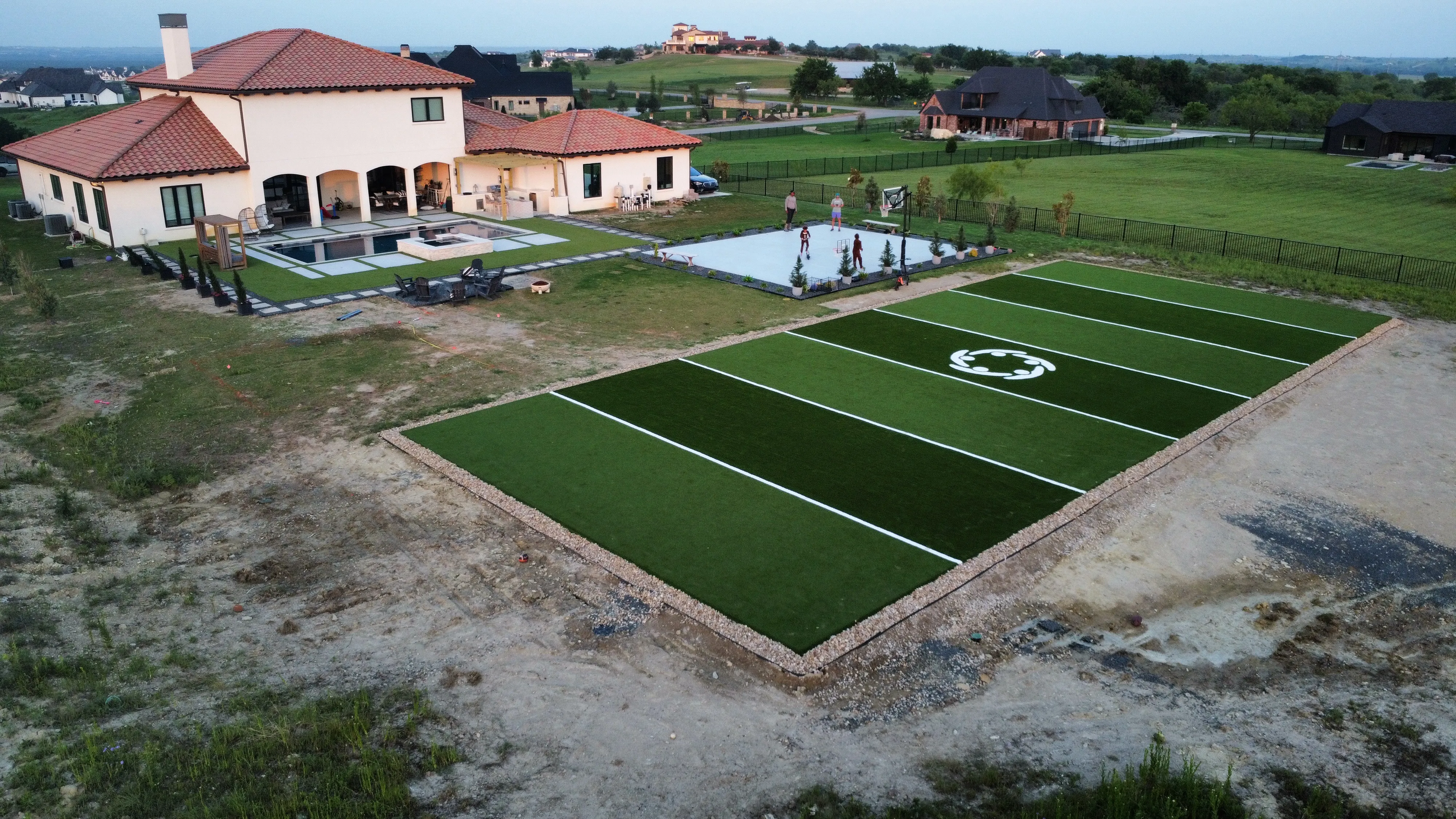 Aledo Backyard Football Training Field — 5,000 SF Custom Build feature 3