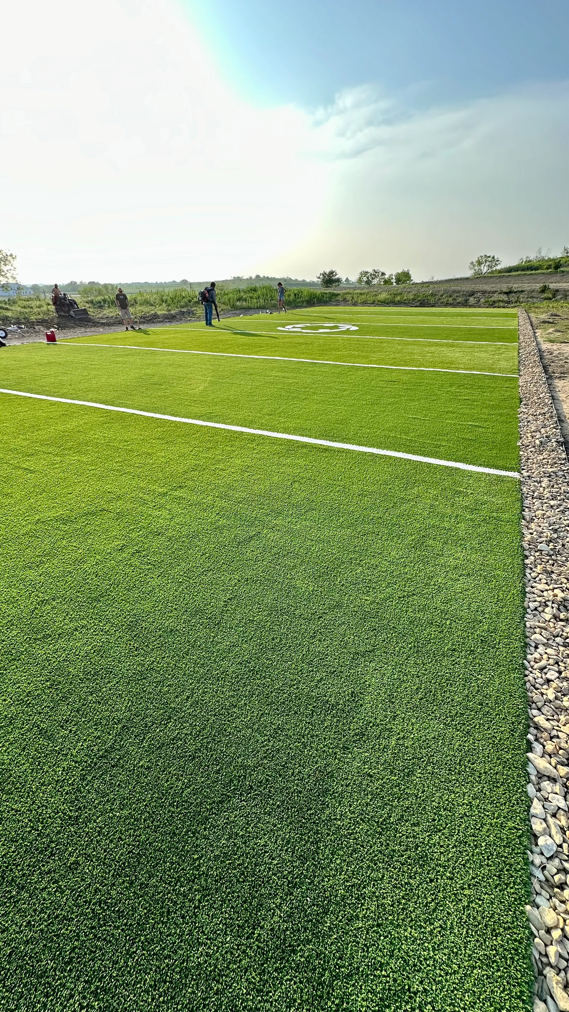 After 1 — Aledo Backyard Football Training Field — 5,000 SF Custom Build