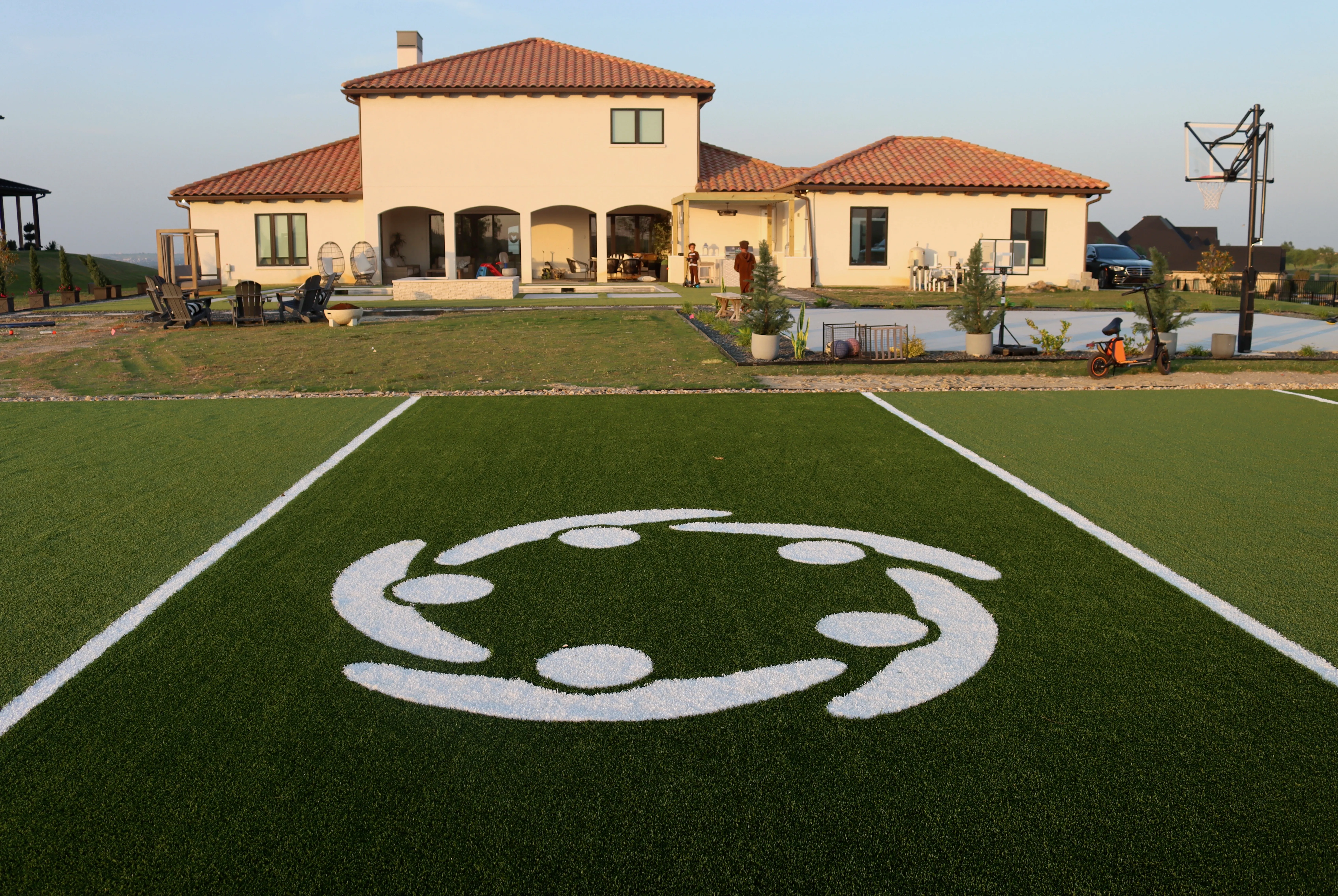 After 4 — Aledo Backyard Football Training Field — 5,000 SF Custom Build