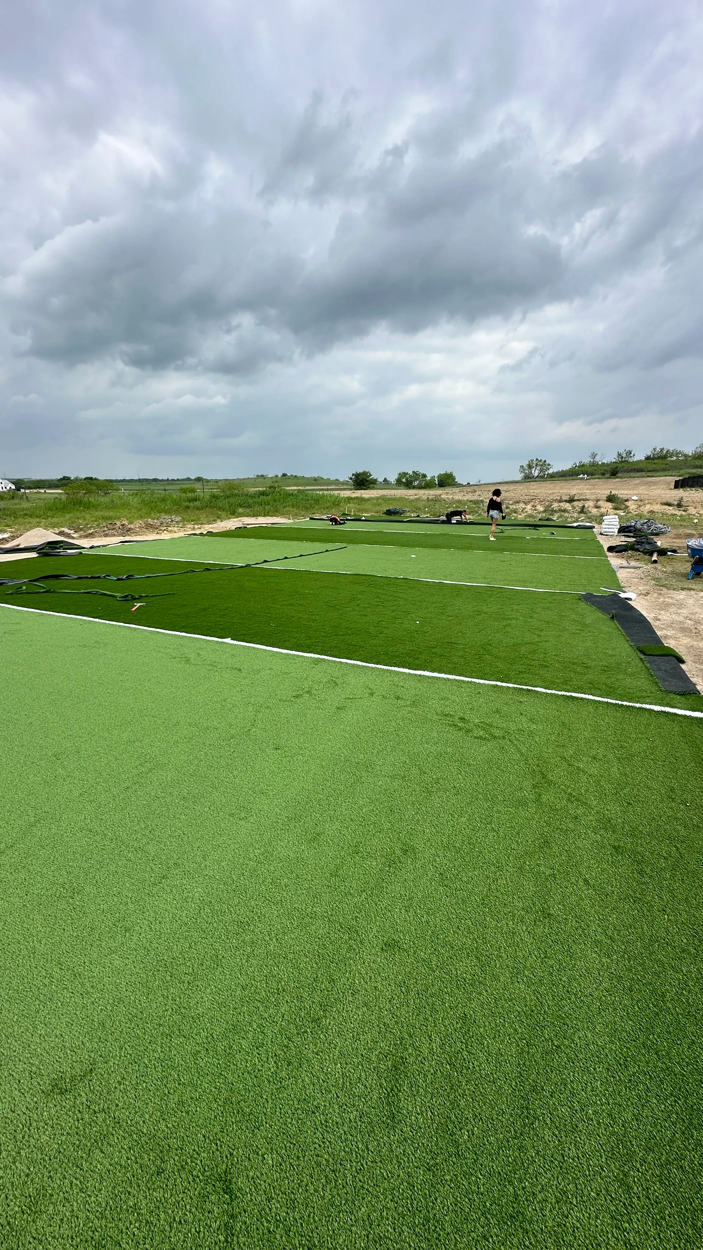 Construction 5 — Aledo Backyard Football Training Field — 5,000 SF Custom Build