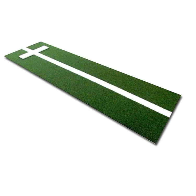Cimarron 3x10 Softball Pitchers Mat with Power Line – Green product photo
