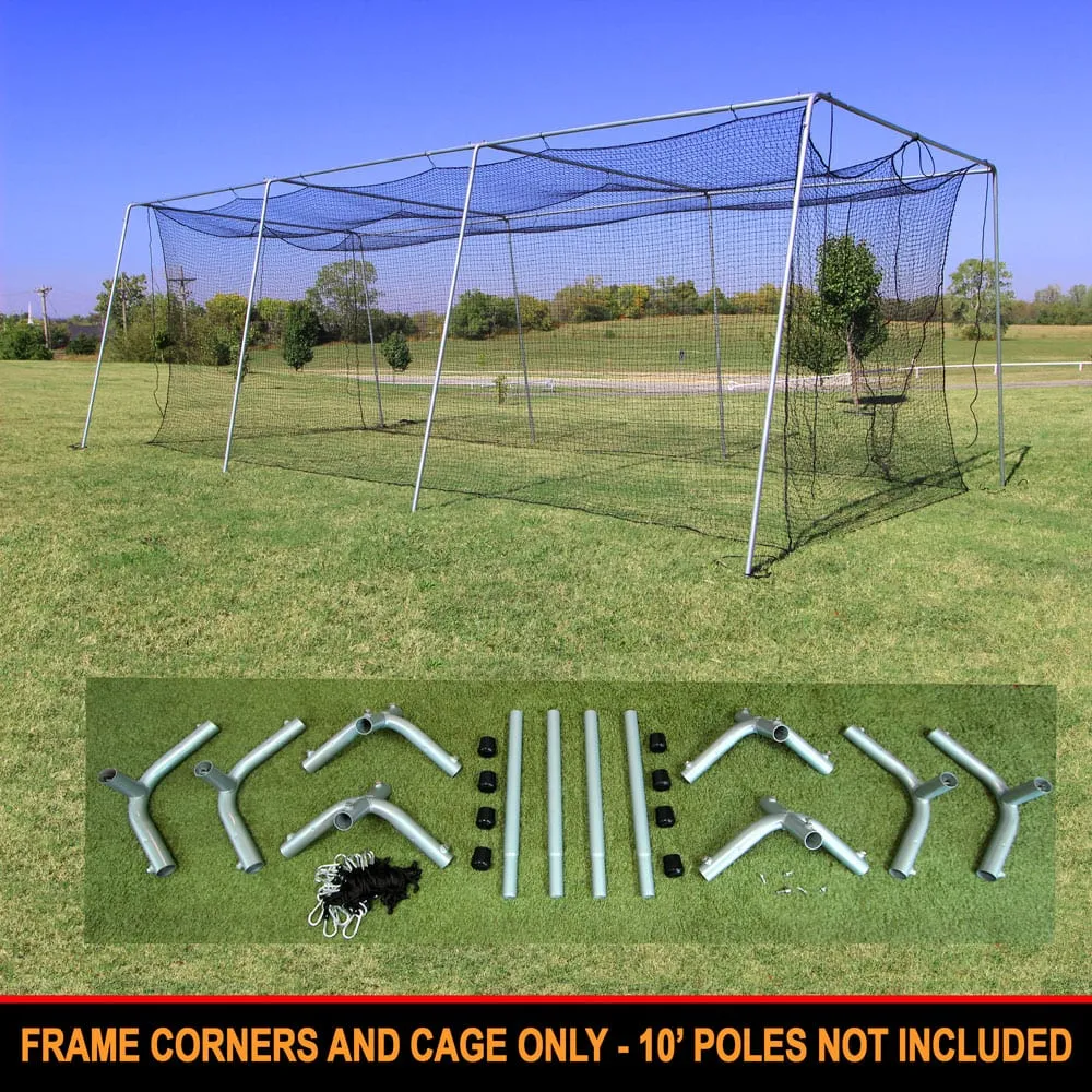 Cimarron 30x12x10 #24 Batting Cage & Frame Corners product photo