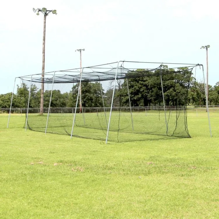 Cimarron 30x12x10 #24 Batting Cage & Complete Snap-Pin Frame product photo