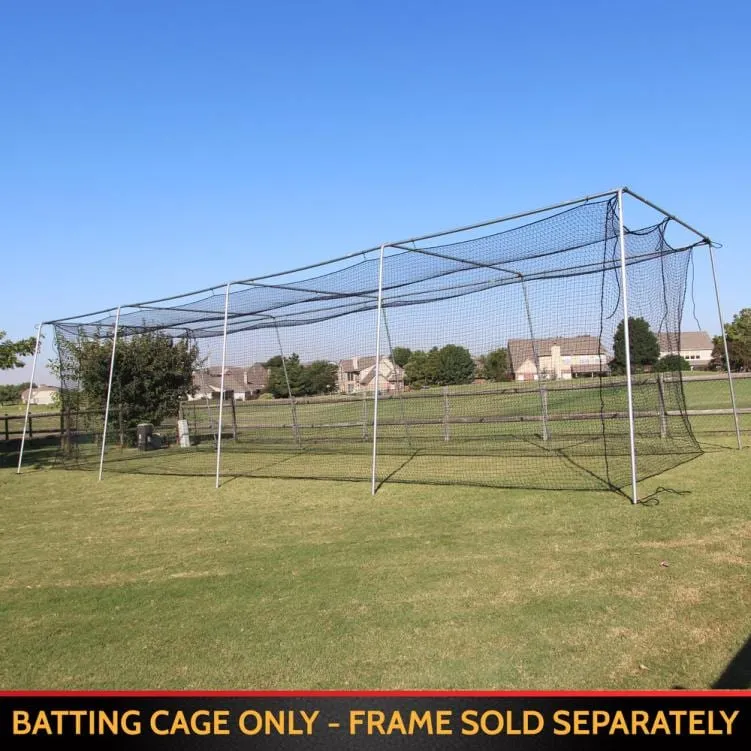 Cimarron 30x12x10 #24 Twisted Poly Batting Cage Net product photo