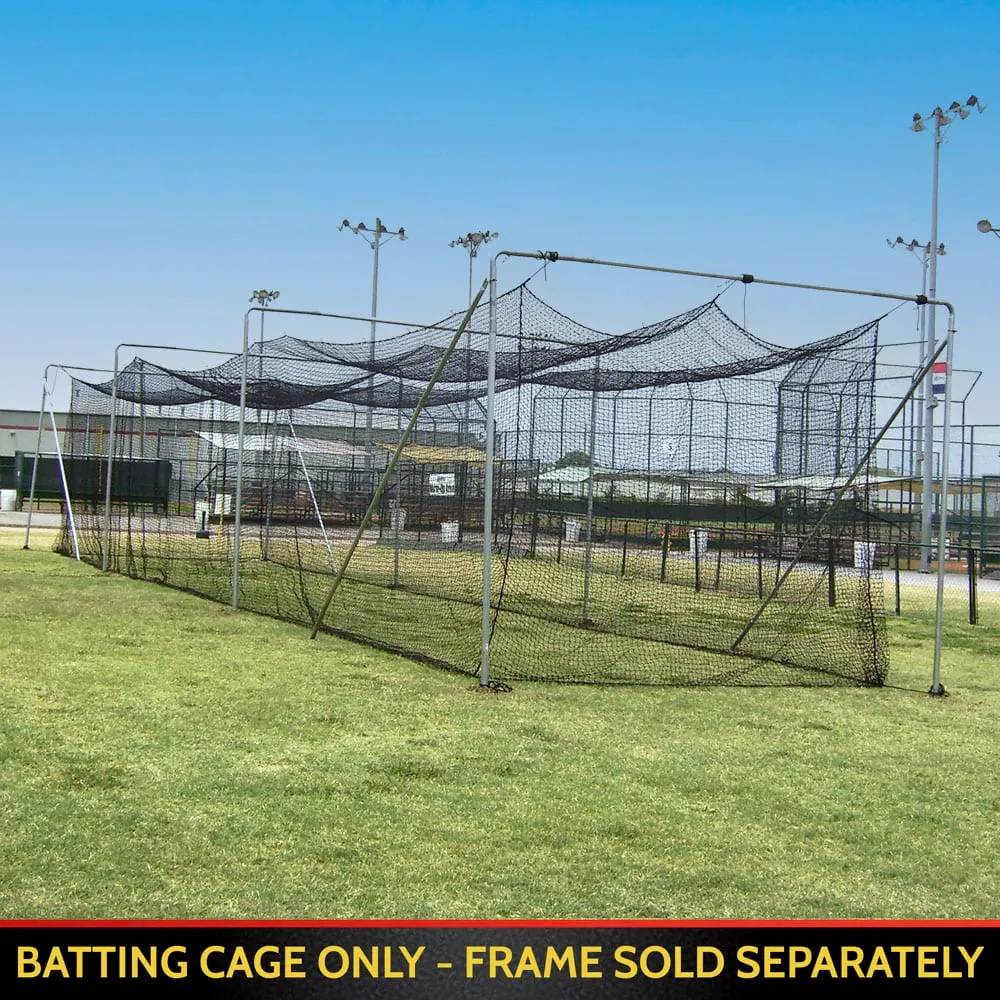Cimarron 35x12x12 #42 Twisted Poly Batting Cage Net product photo