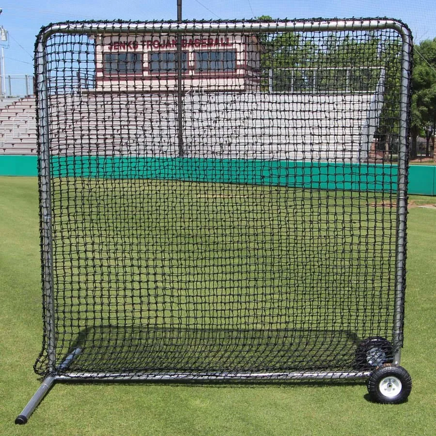 Cimarron 7x7 #84 Premier Fielder Net and Frame with Wheels product photo