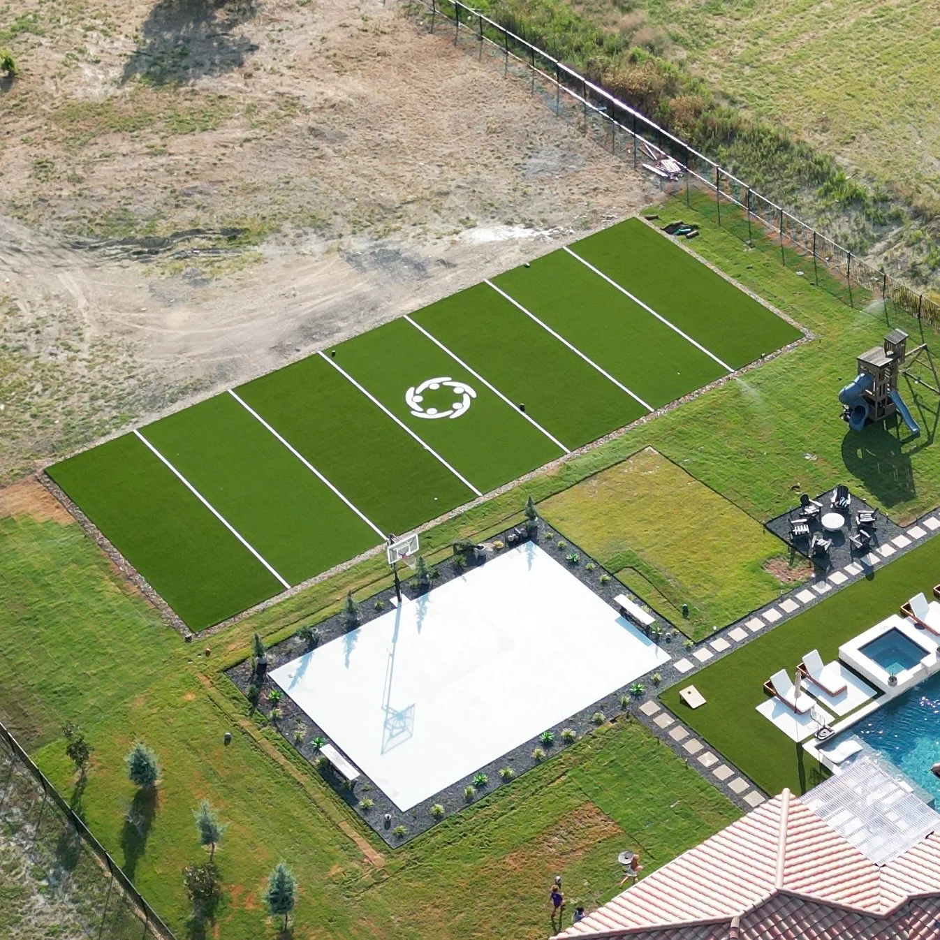 Bearcat Turf artificial turf install photo