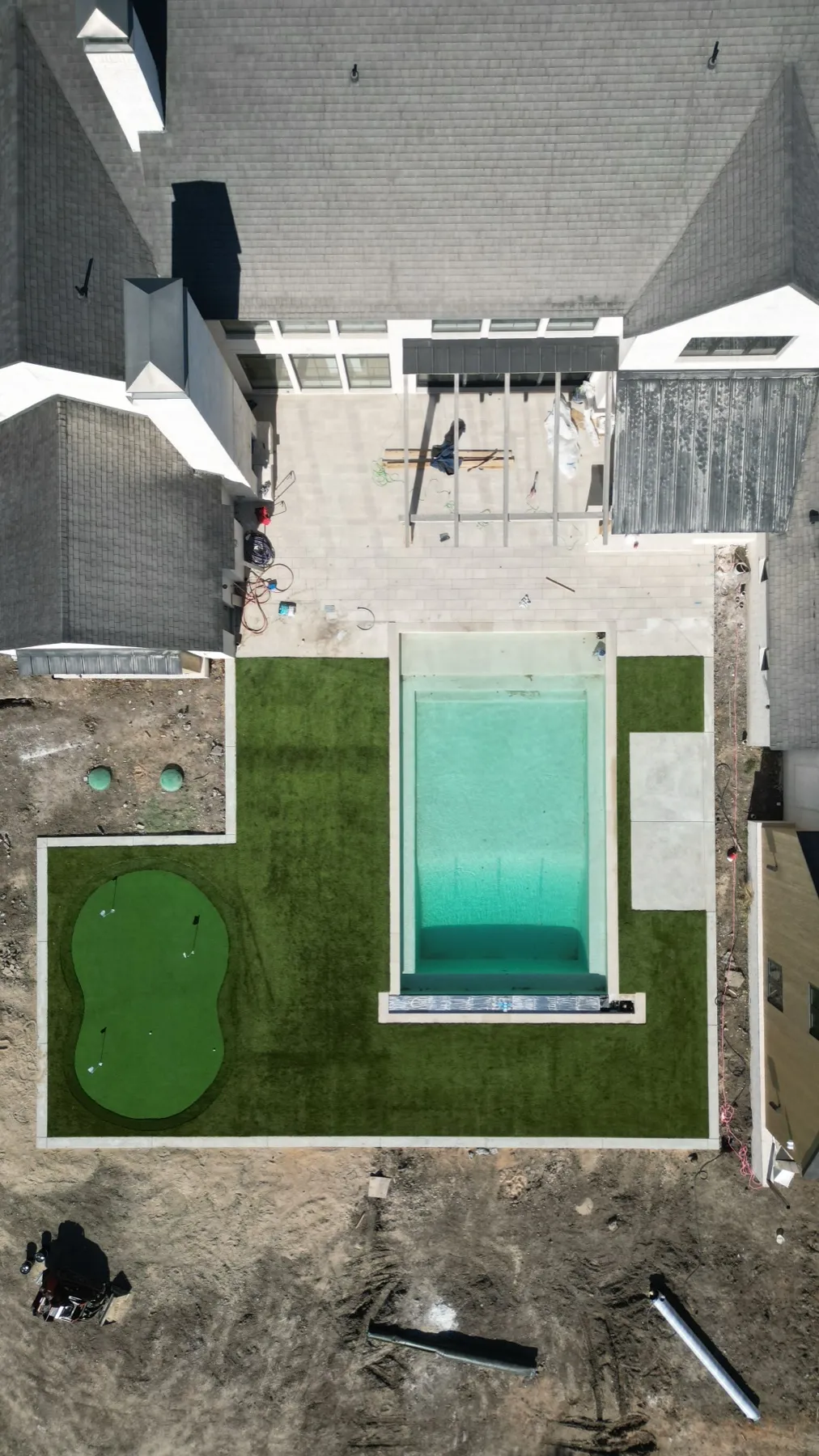 Bearcat Turf artificial turf install photo