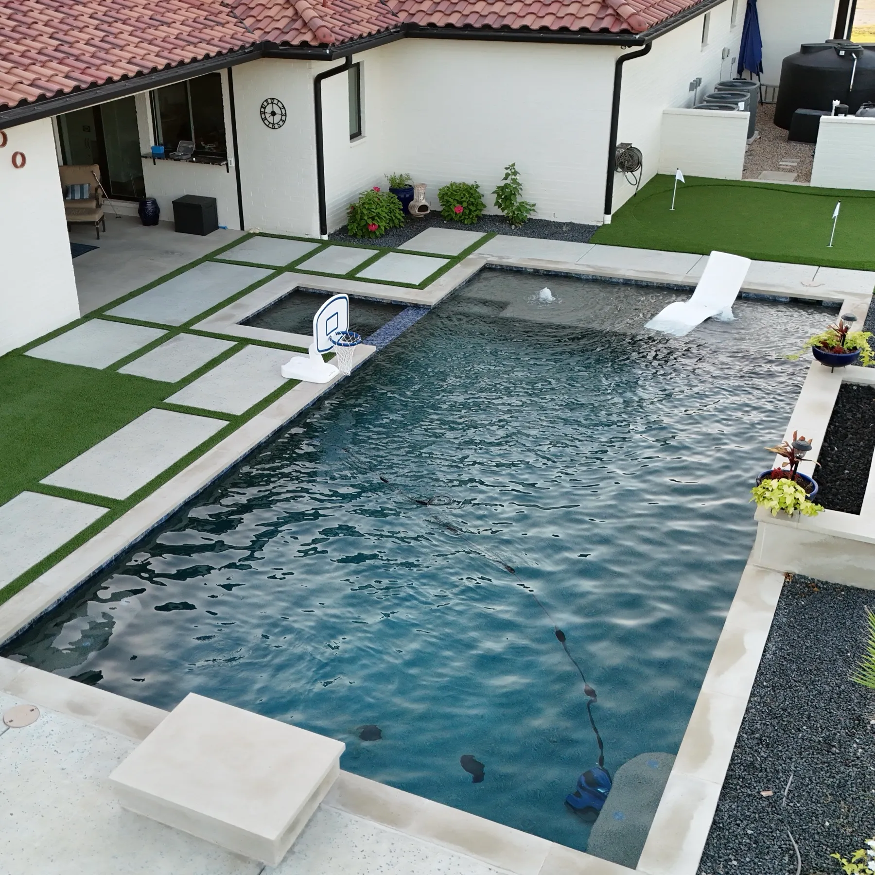 Bearcat Turf artificial turf install photo