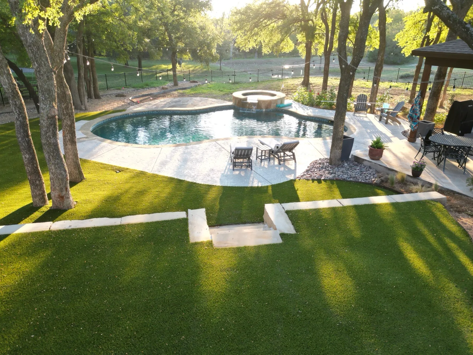 Bearcat Turf artificial turf install photo