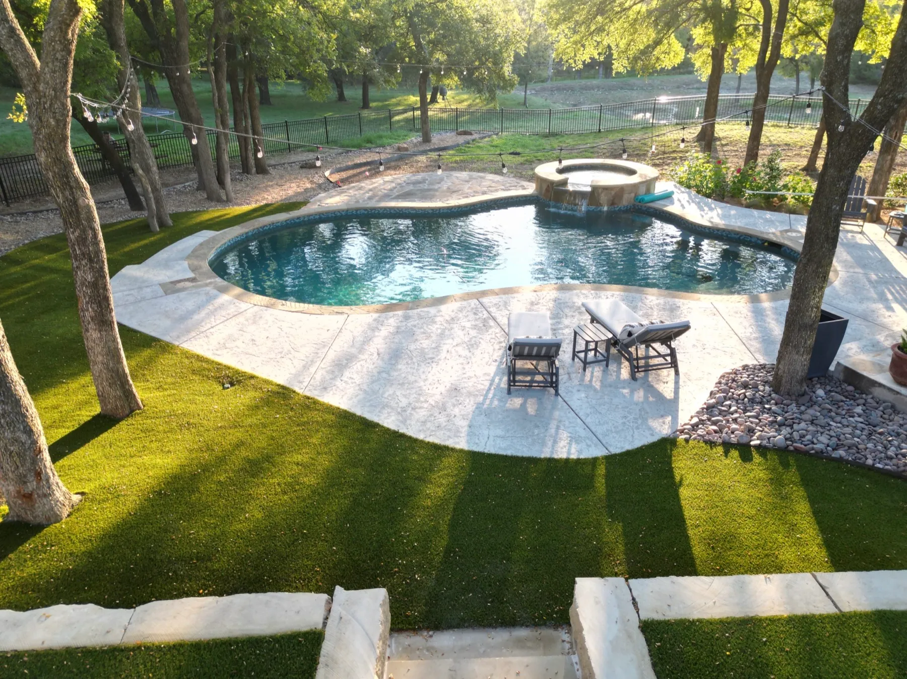 Bearcat Turf artificial turf install photo
