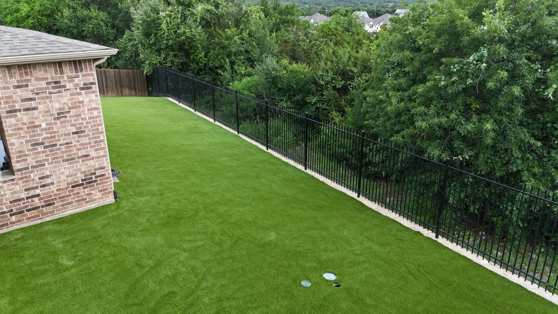 Bearcat Turf artificial turf install photo