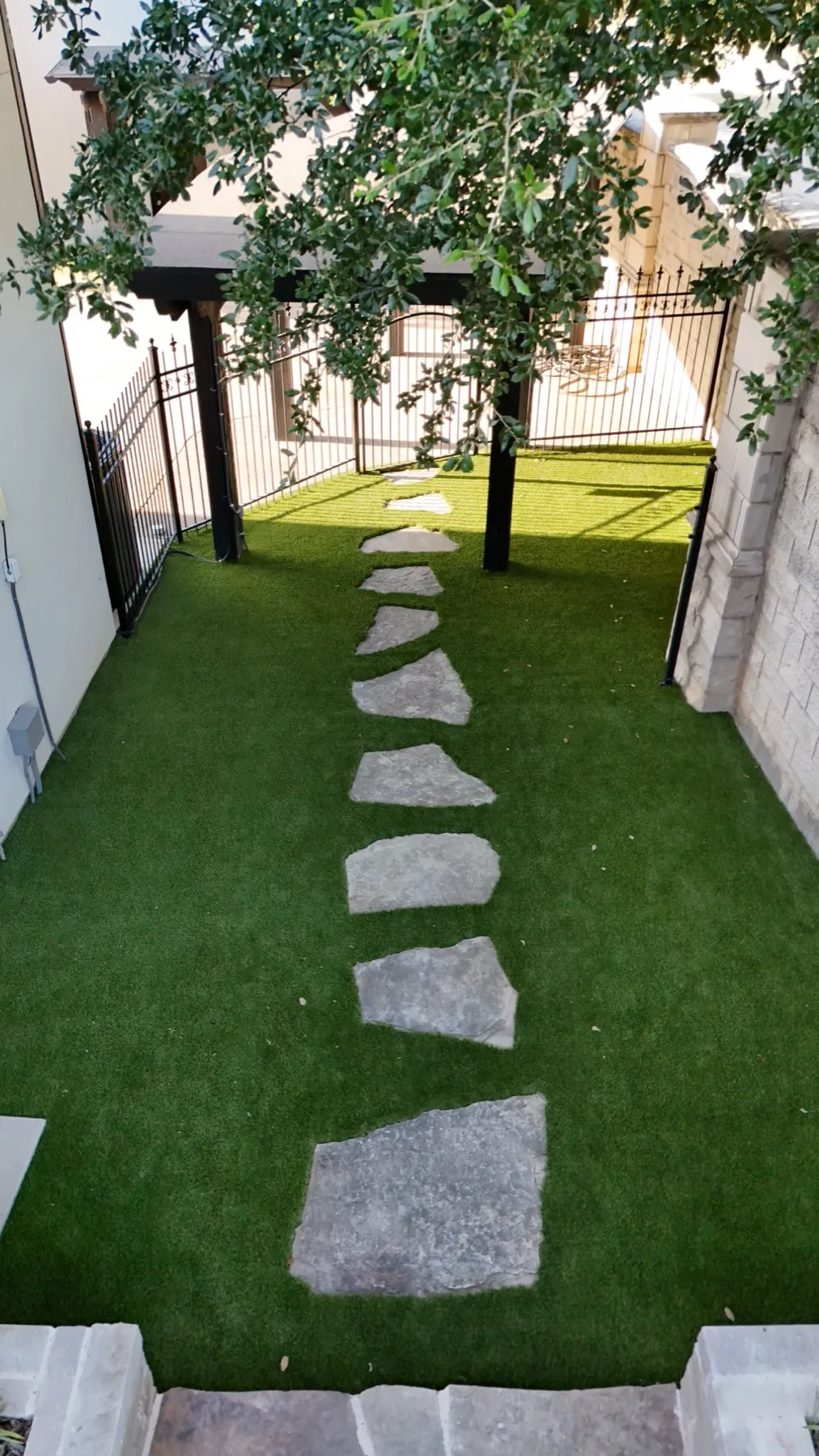 Bearcat Turf artificial turf install photo