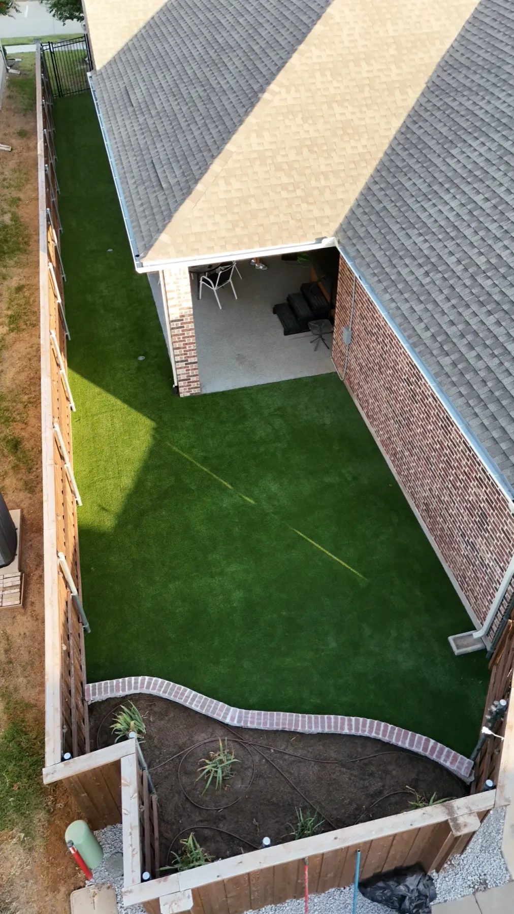 Bearcat Turf artificial turf install photo