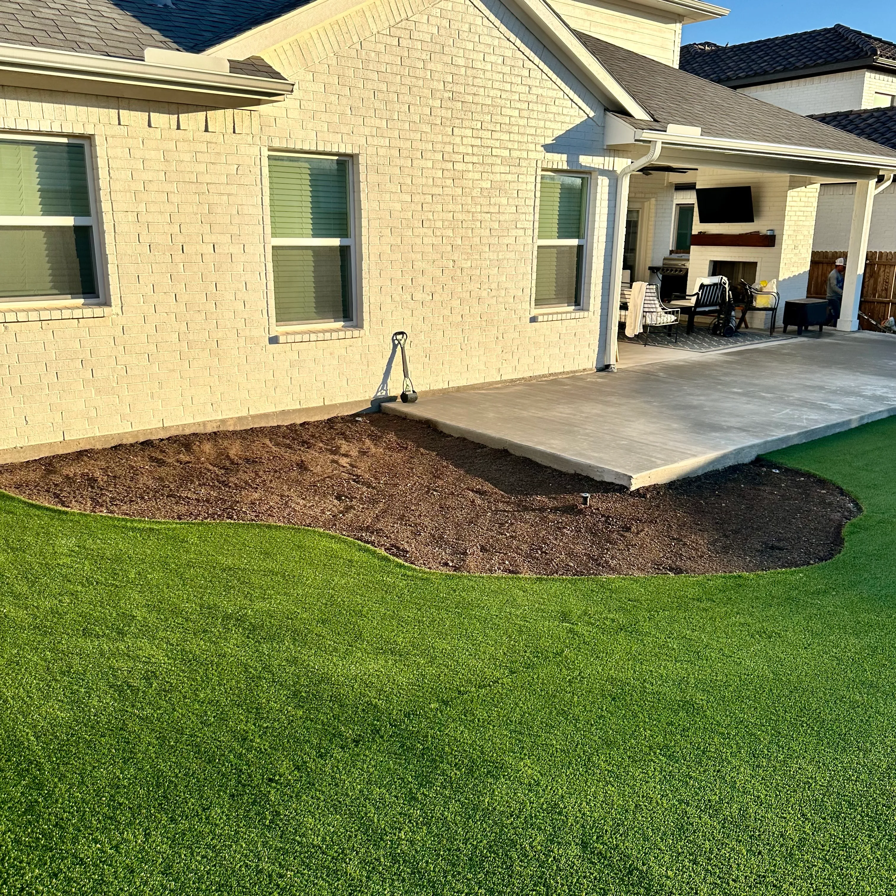 Bearcat Turf & Outdoors artificial turf install photo