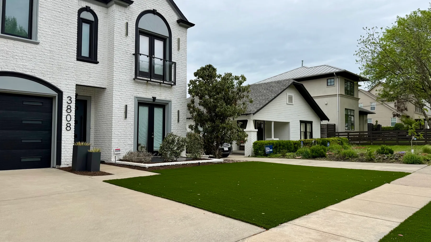 Bearcat Turf artificial turf install photo