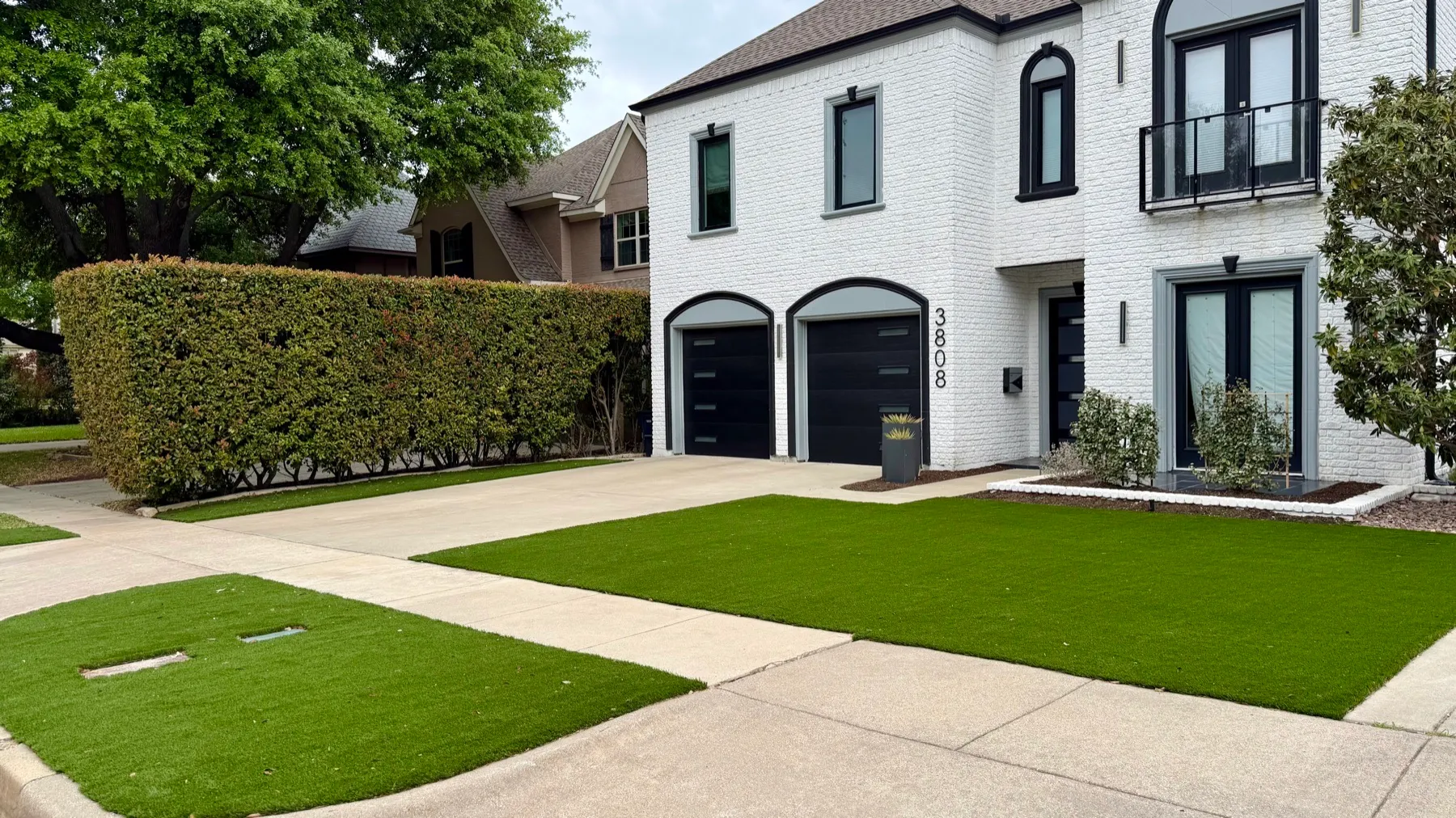 Bearcat Turf artificial turf install photo