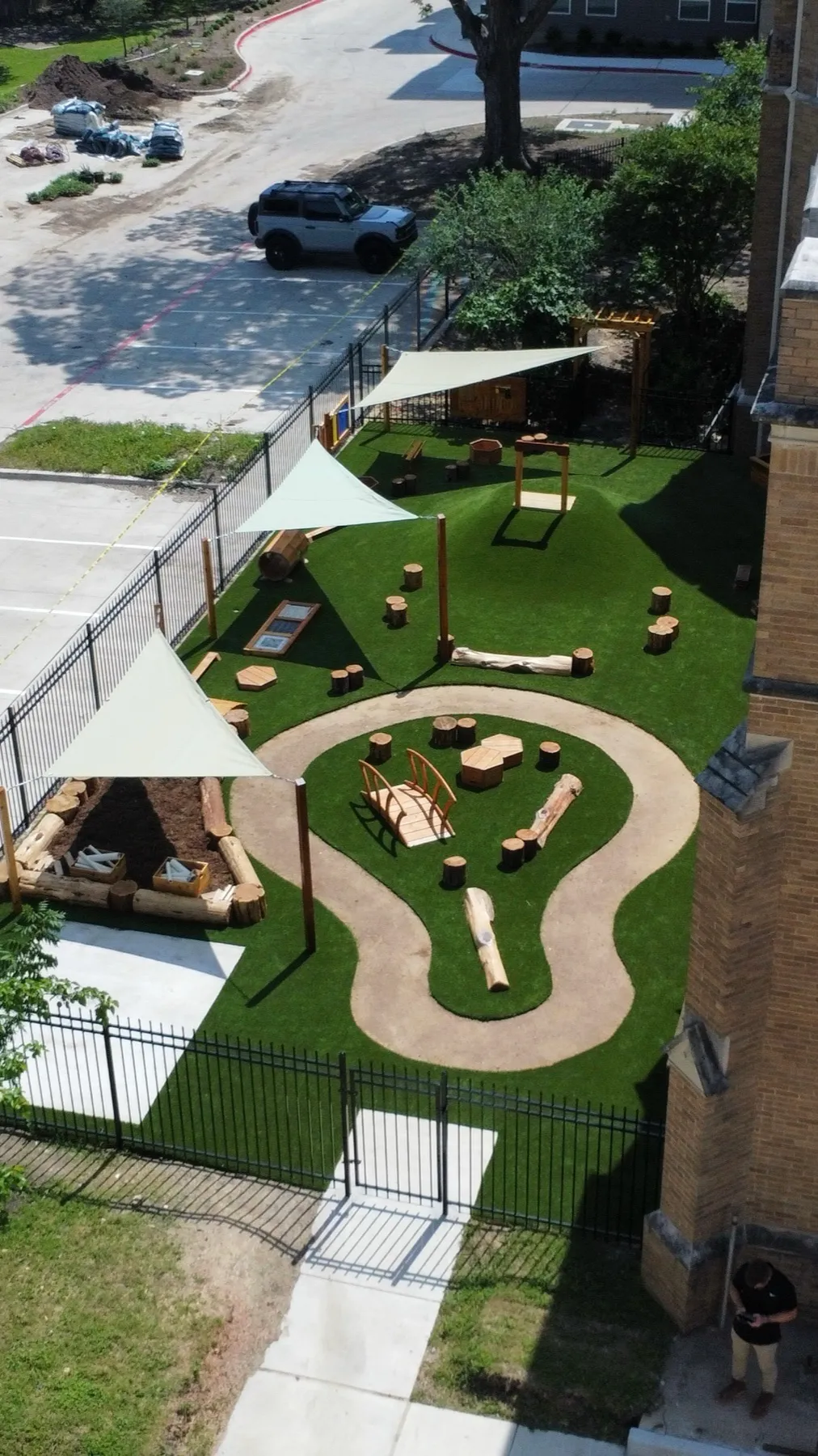 Bearcat Turf artificial turf install photo