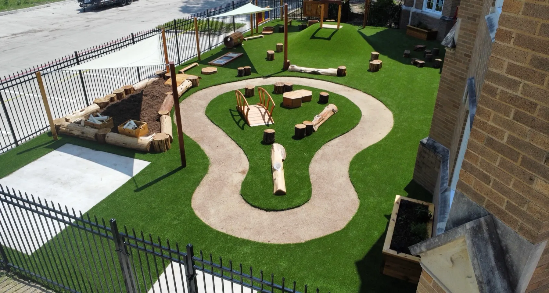 Bearcat Turf artificial turf install photo