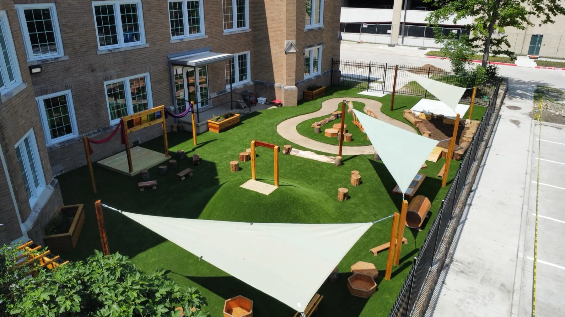 Bearcat Turf artificial turf install photo