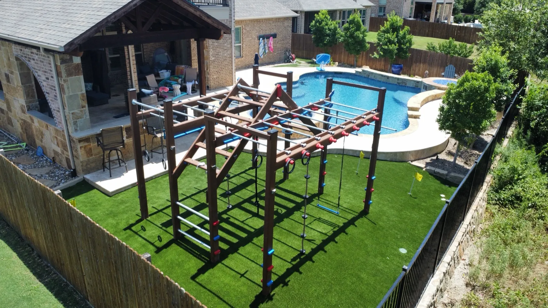 Bearcat Turf artificial turf install photo