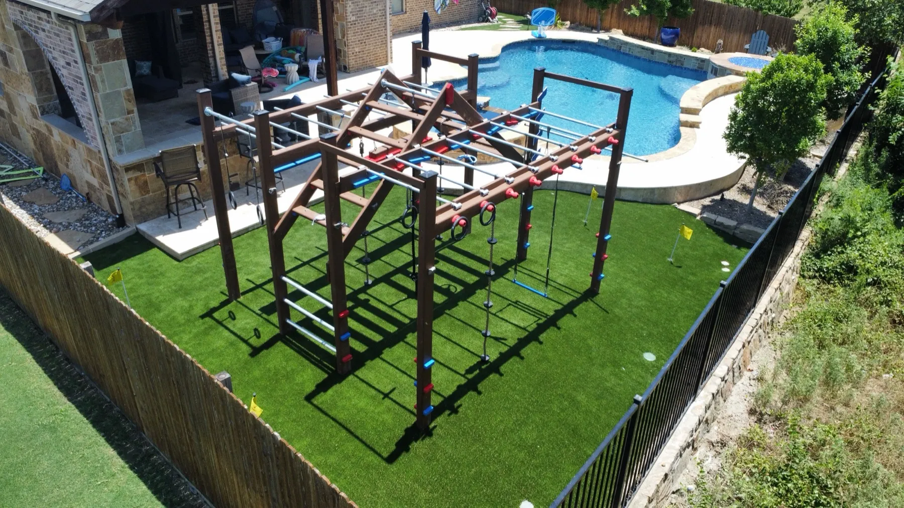 Bearcat Turf artificial turf install photo