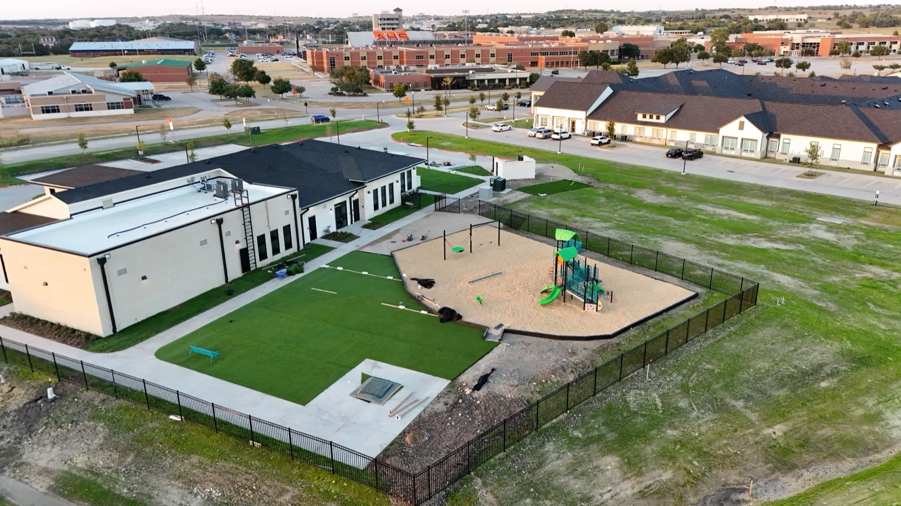 Bearcat Turf artificial turf install photo