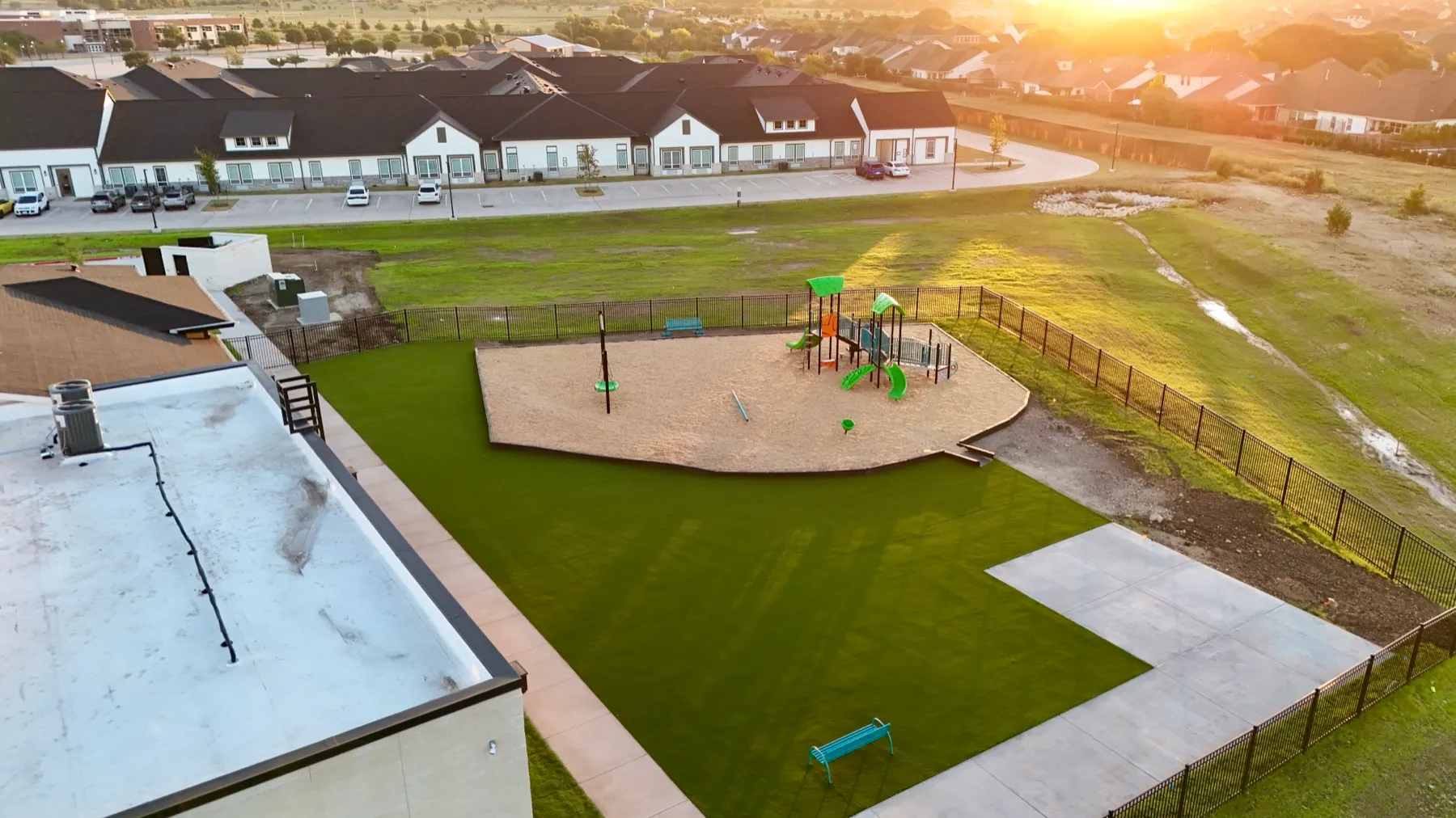 Bearcat Turf artificial turf install photo