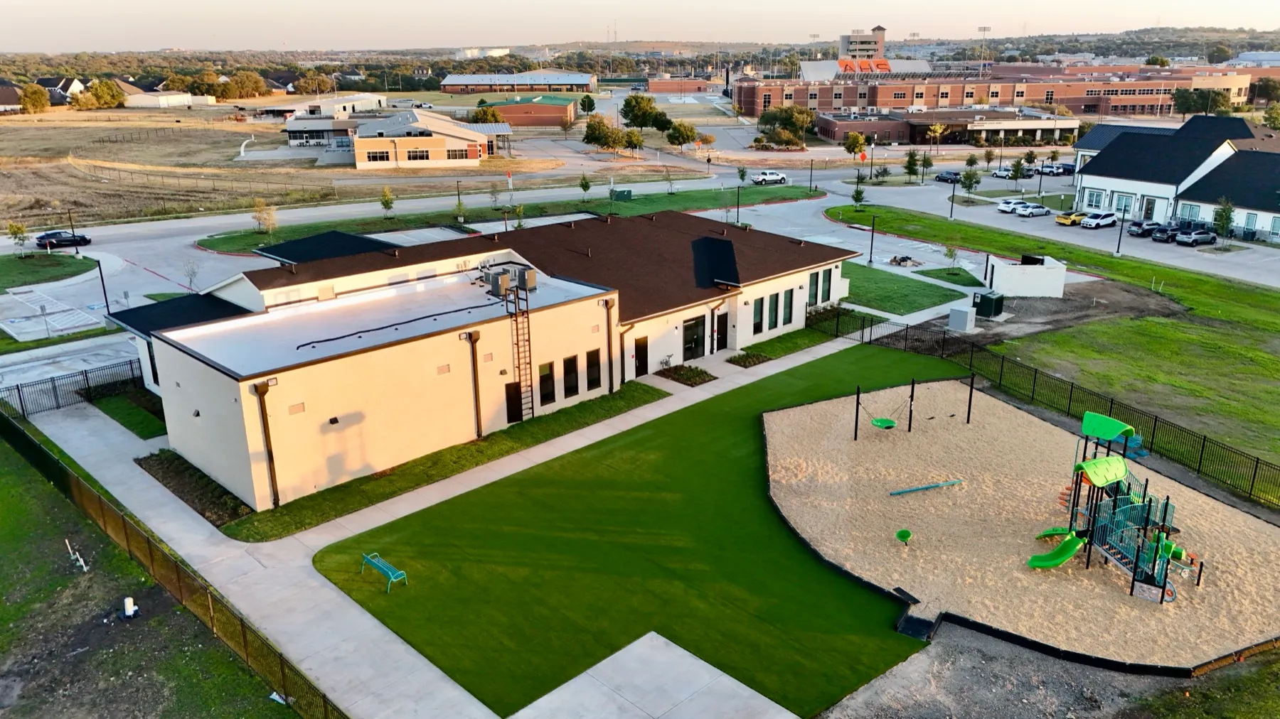 Bearcat Turf artificial turf install photo