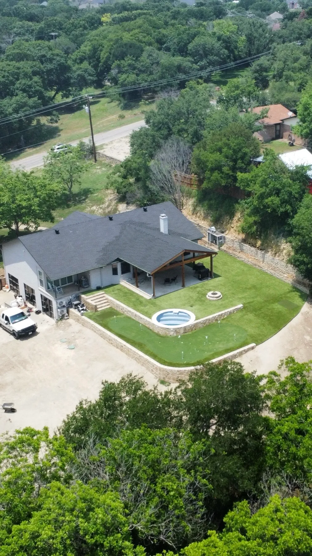 Bearcat Turf artificial turf install photo