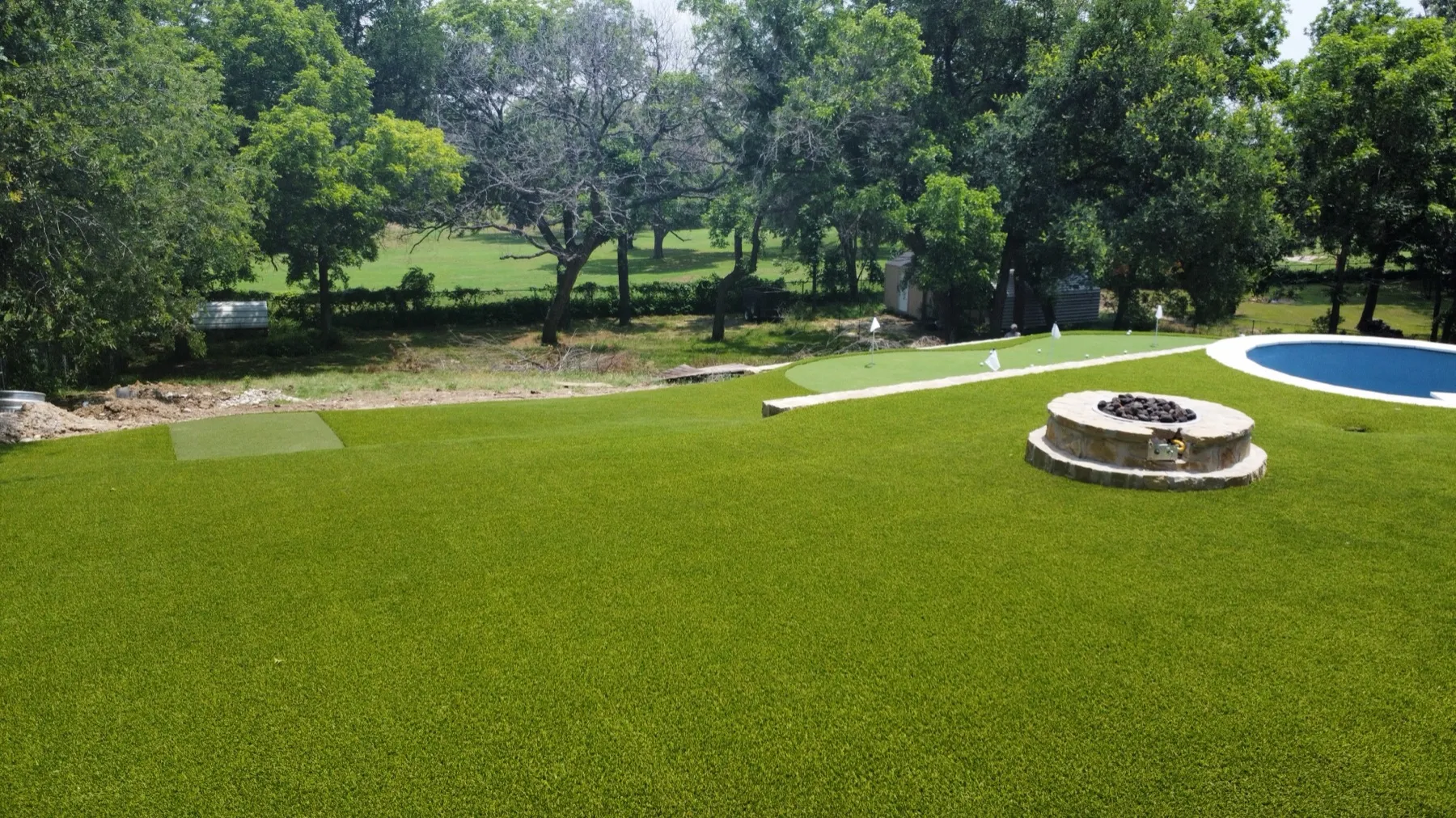 Bearcat Turf artificial turf install photo