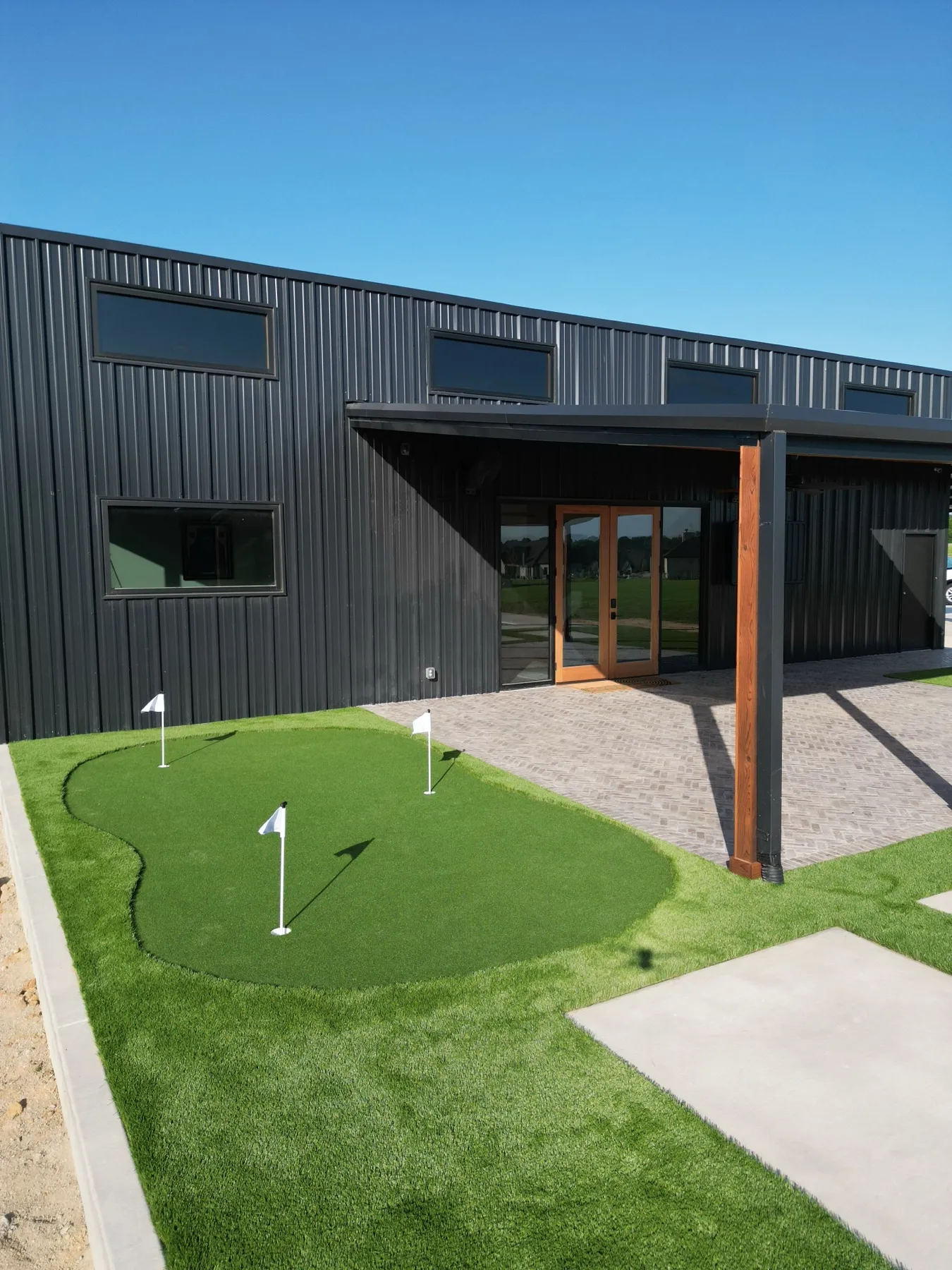 Bearcat Turf artificial turf install photo