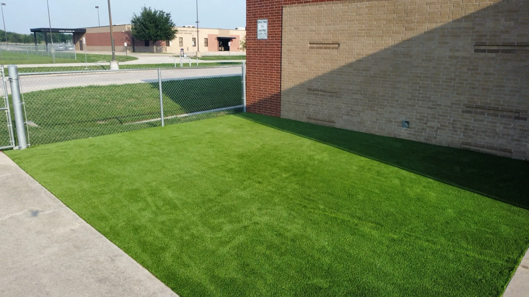 Bearcat Turf artificial turf install photo