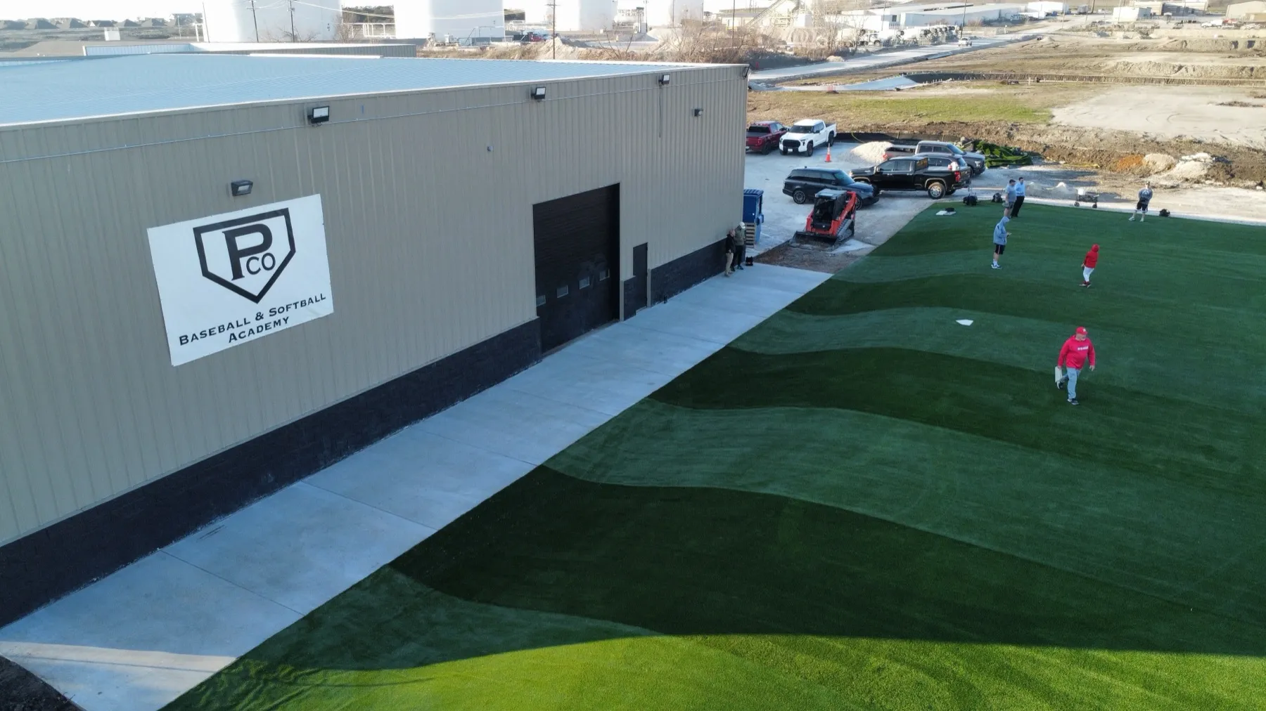 Bearcat Turf artificial turf install photo