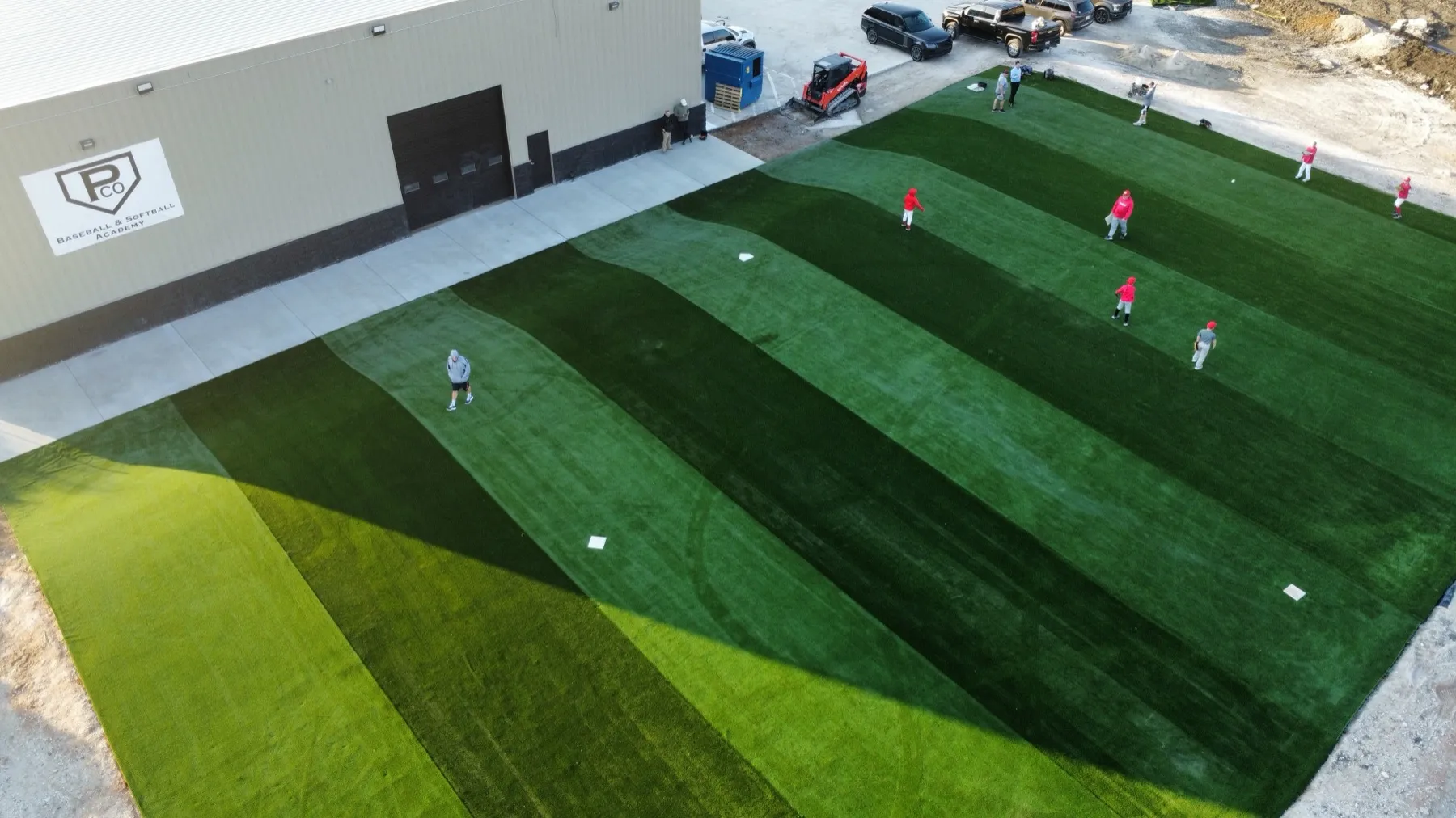 Bearcat Turf artificial turf install photo