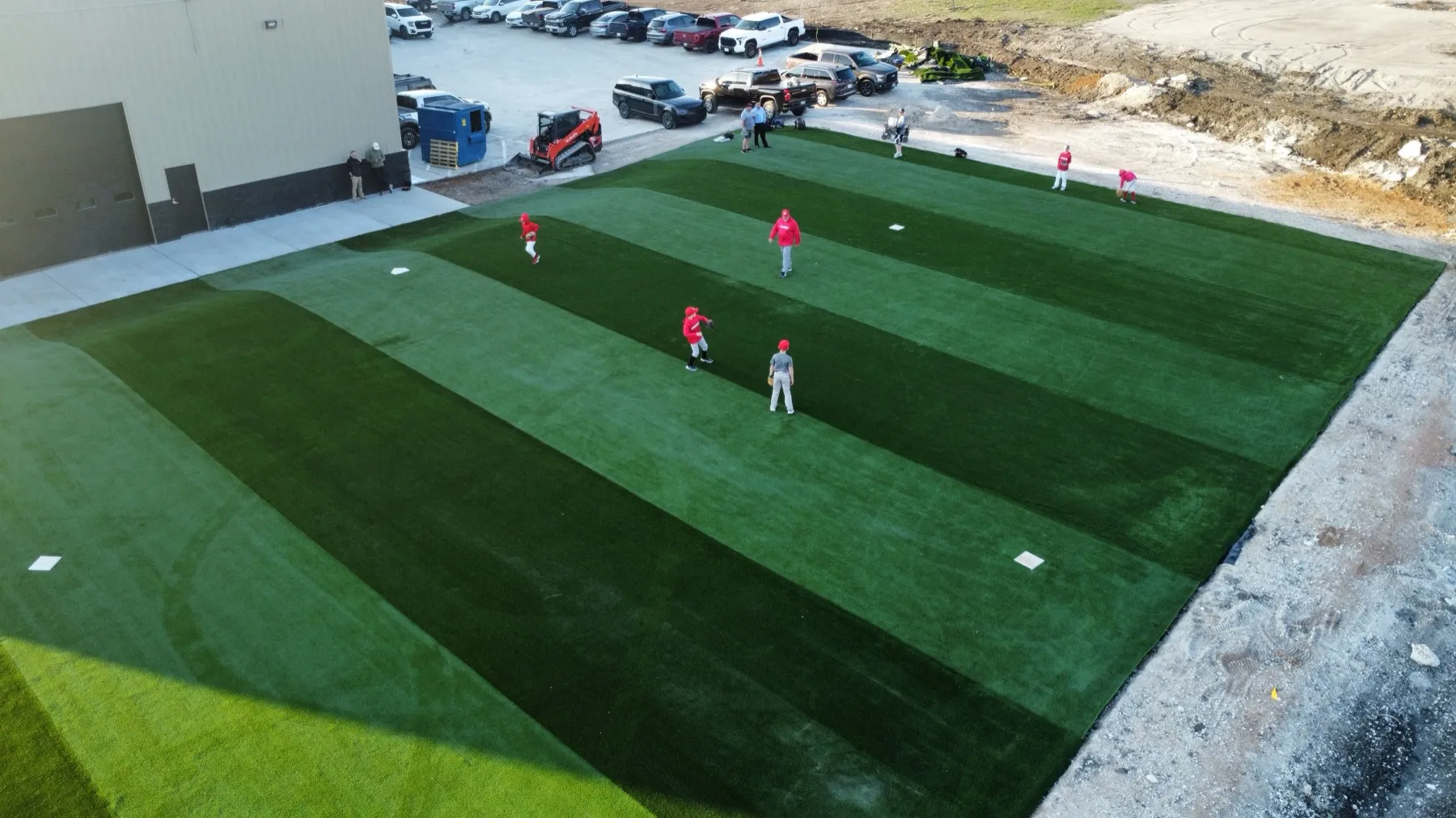 Bearcat Turf artificial turf install photo