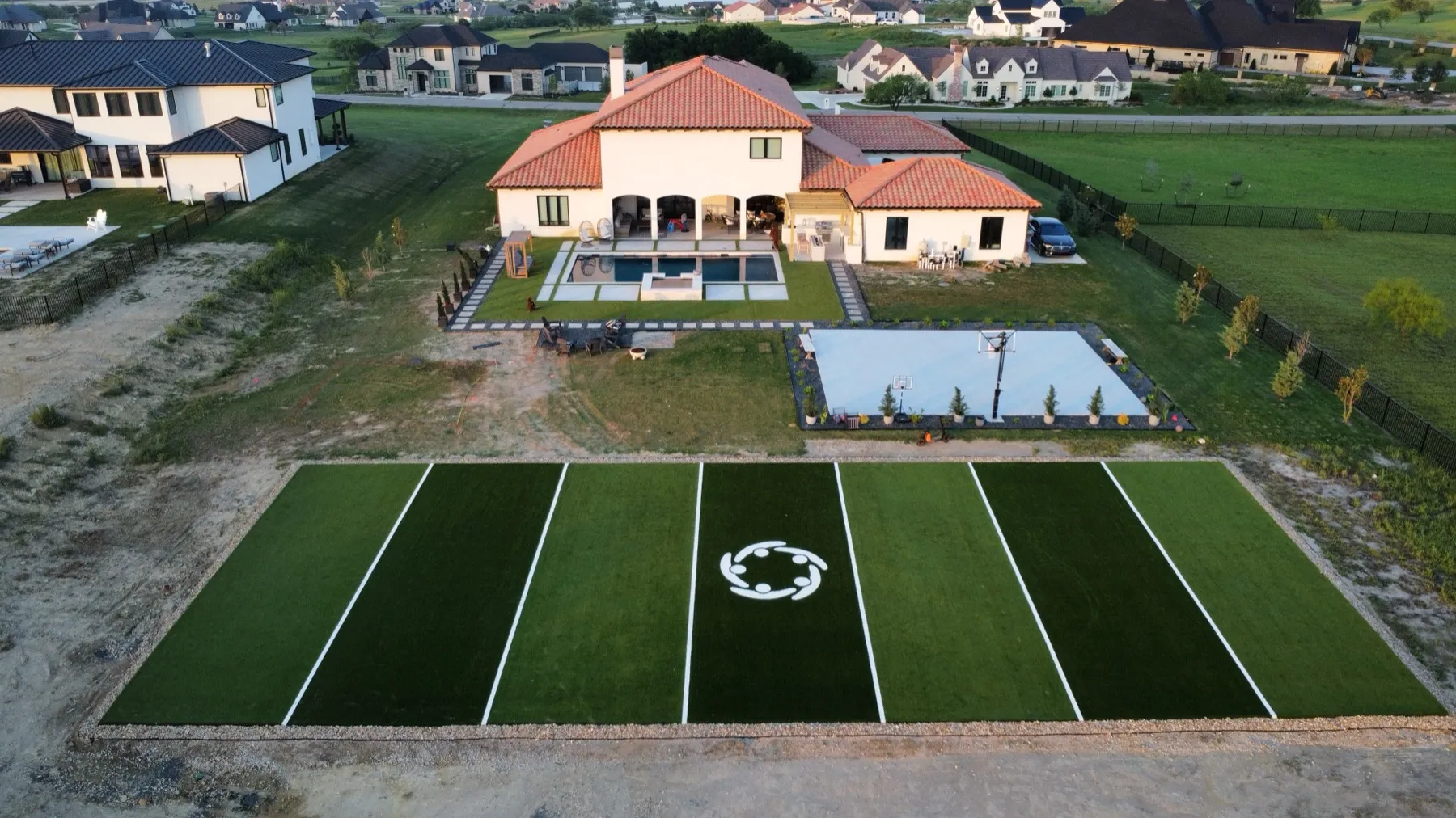 Bearcat Turf artificial turf install photo
