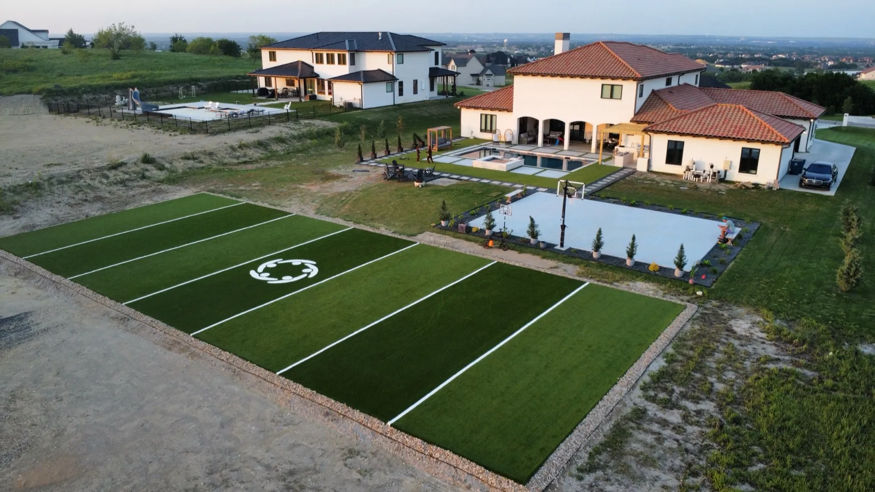 Bearcat Turf artificial turf install photo
